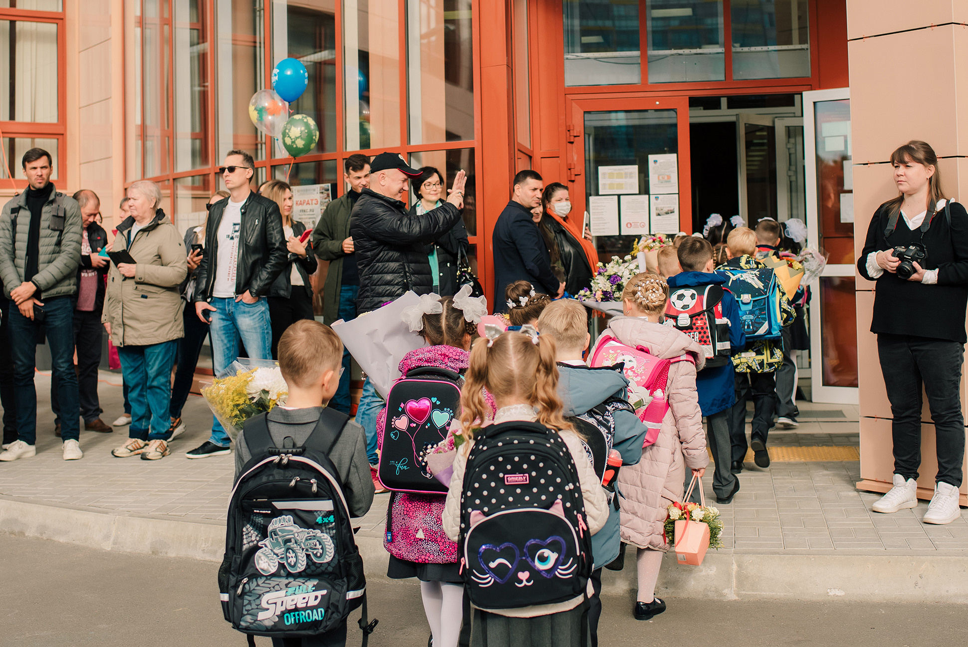 1-е сентября. Семейный и Свадебный фотограф. Санкт-Петербург. Пушкин
