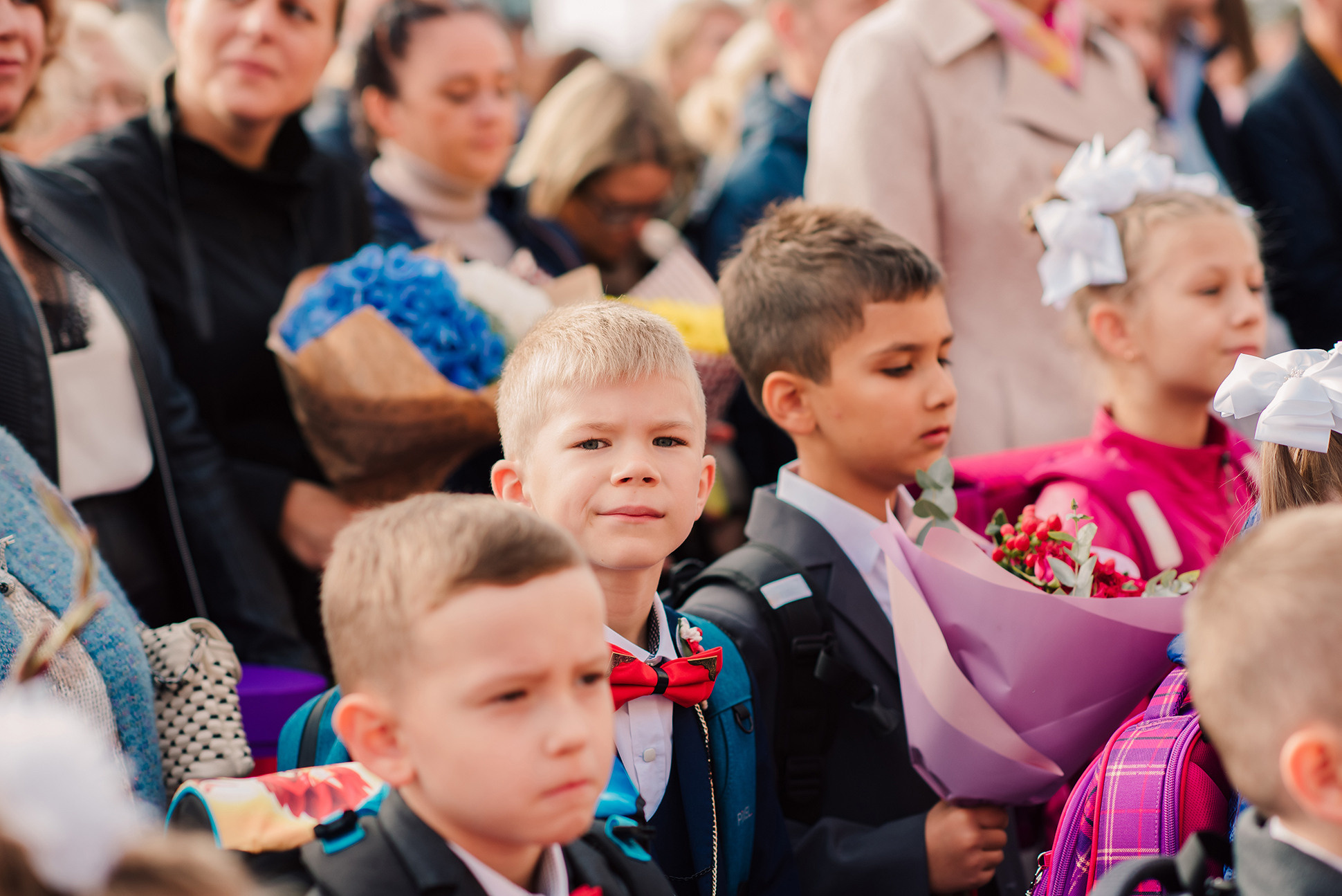 1-е сентября. Семейный и Свадебный фотограф. Санкт-Петербург. Пушкин