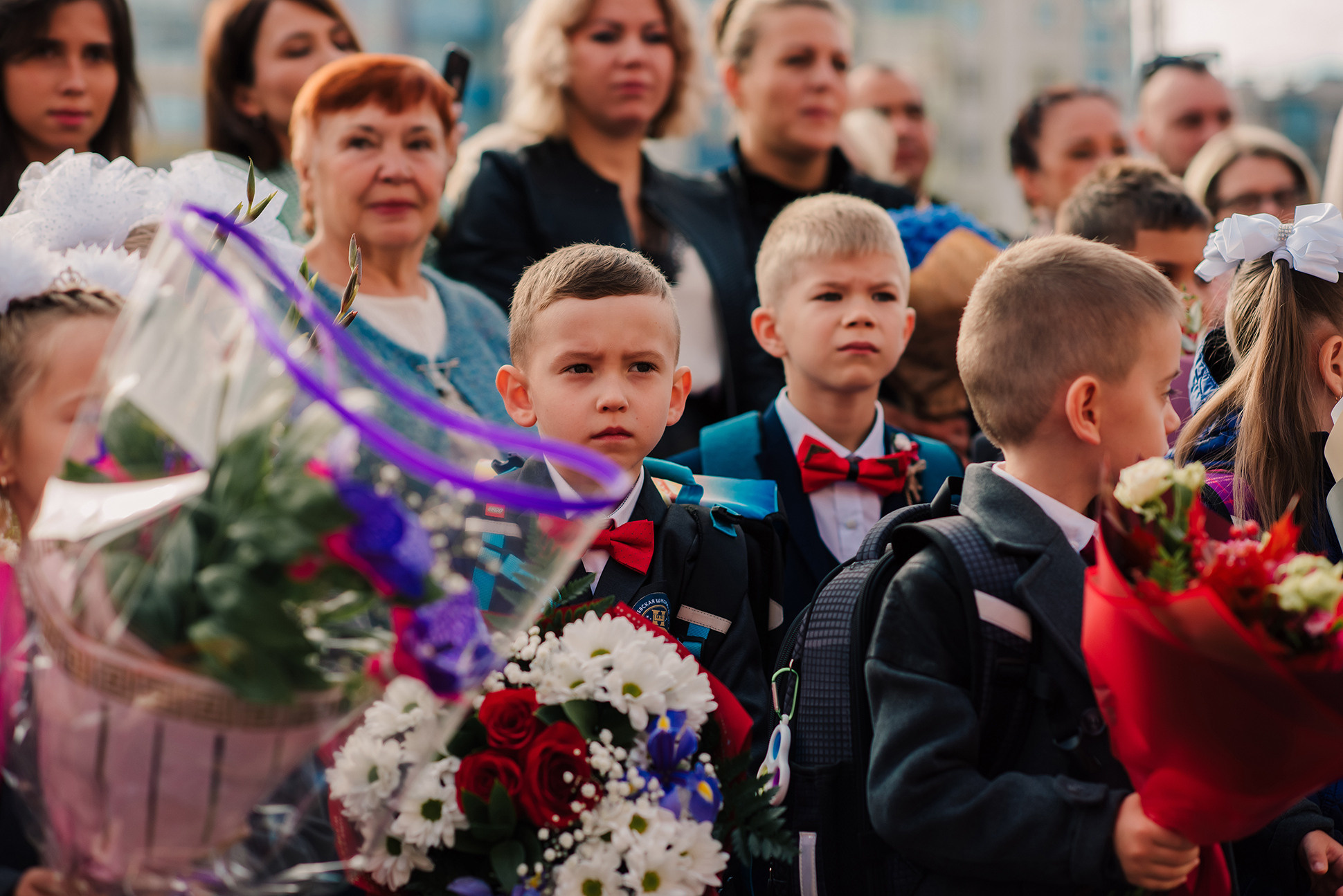 1-е сентября. Семейный и Свадебный фотограф. Санкт-Петербург. Пушкин