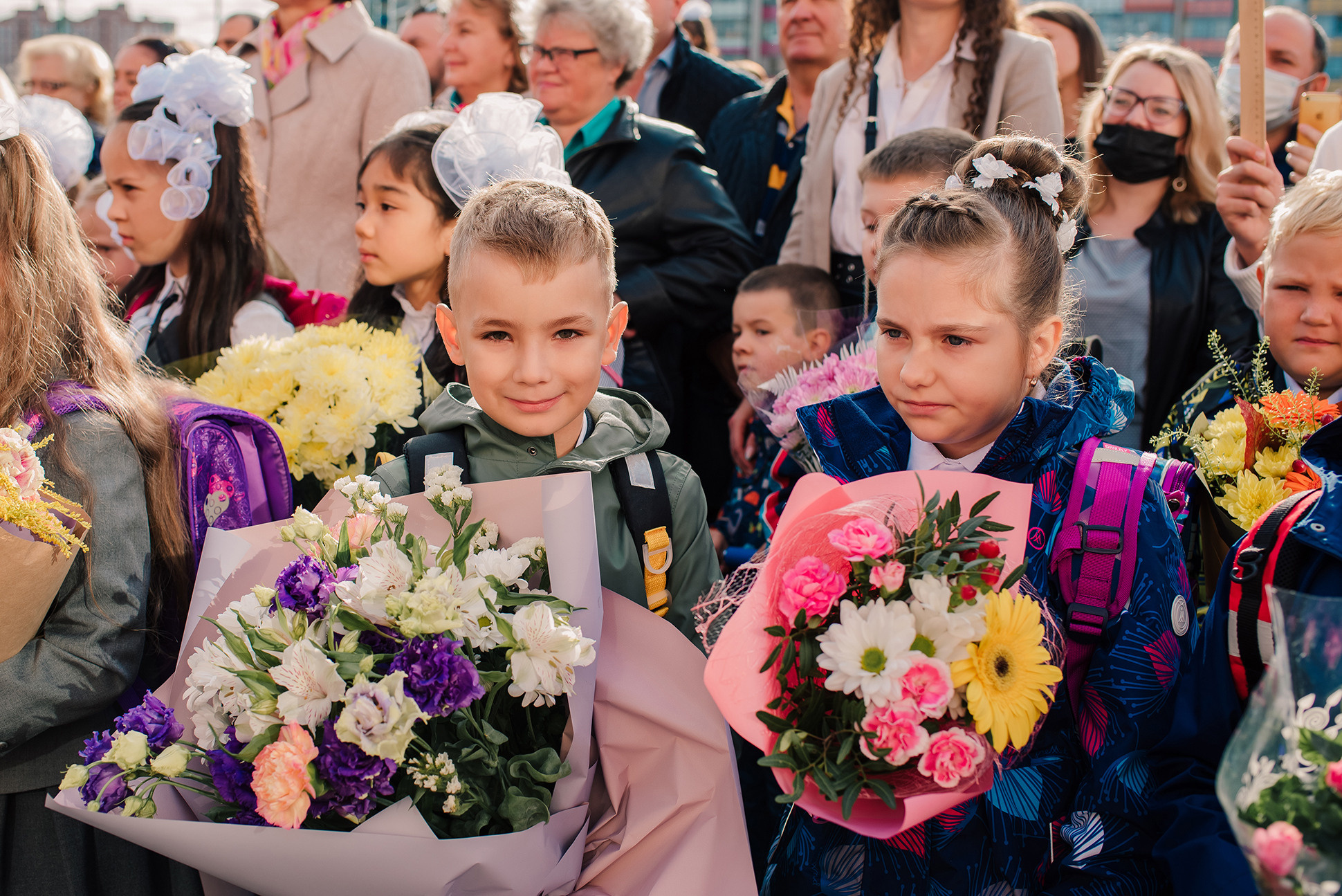 1-е сентября. Семейный и Свадебный фотограф. Санкт-Петербург. Пушкин