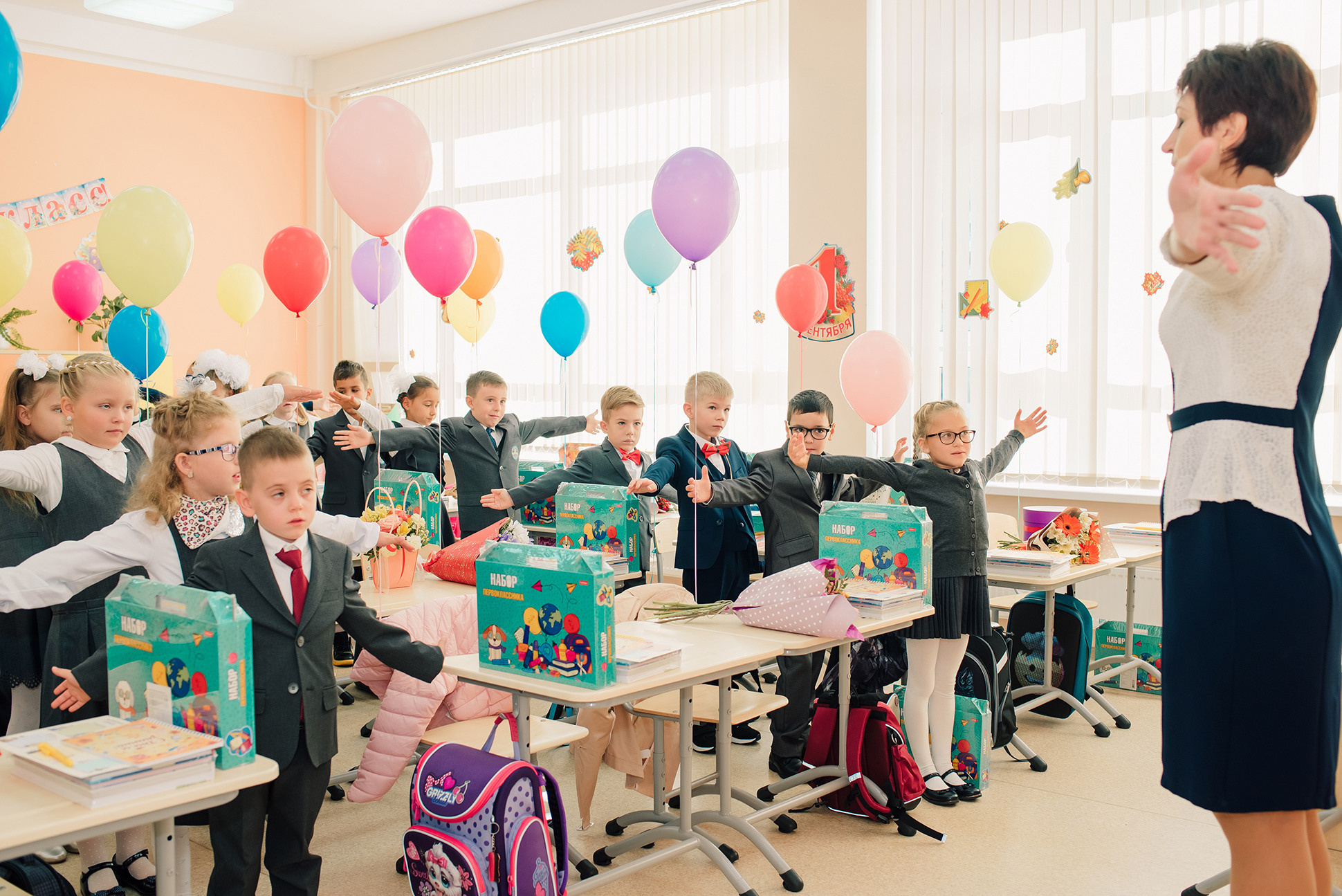 1-е сентября. Семейный и Свадебный фотограф. Санкт-Петербург. Пушкин