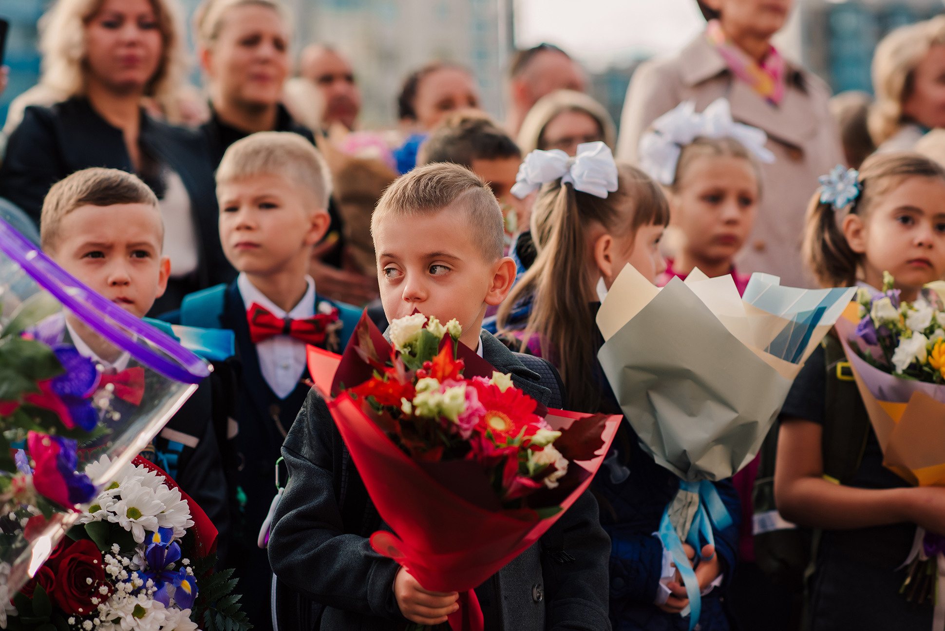 1-е сентября. Семейный и Свадебный фотограф. Санкт-Петербург. Пушкин