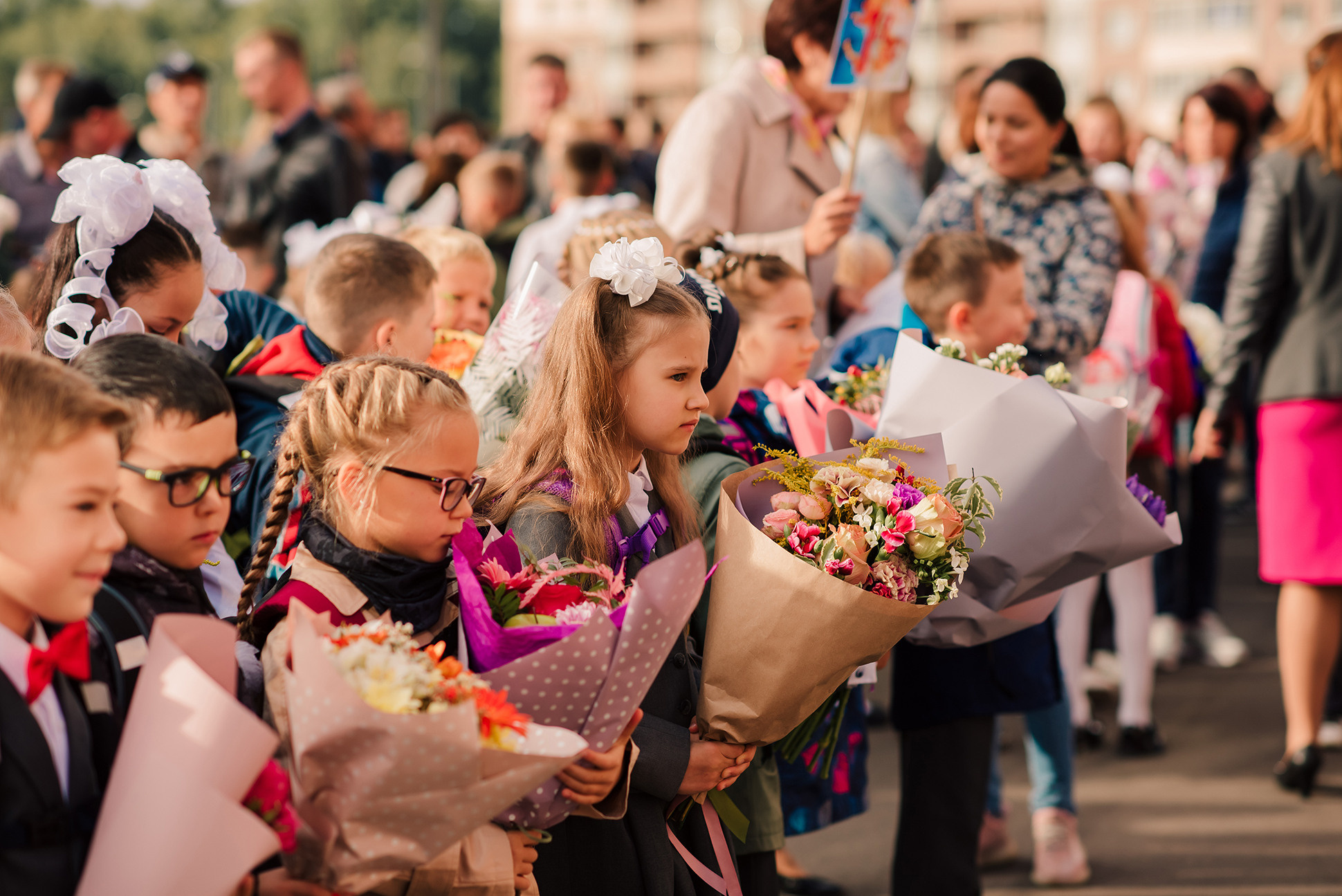 1-е сентября. Семейный и Свадебный фотограф. Санкт-Петербург. Пушкин