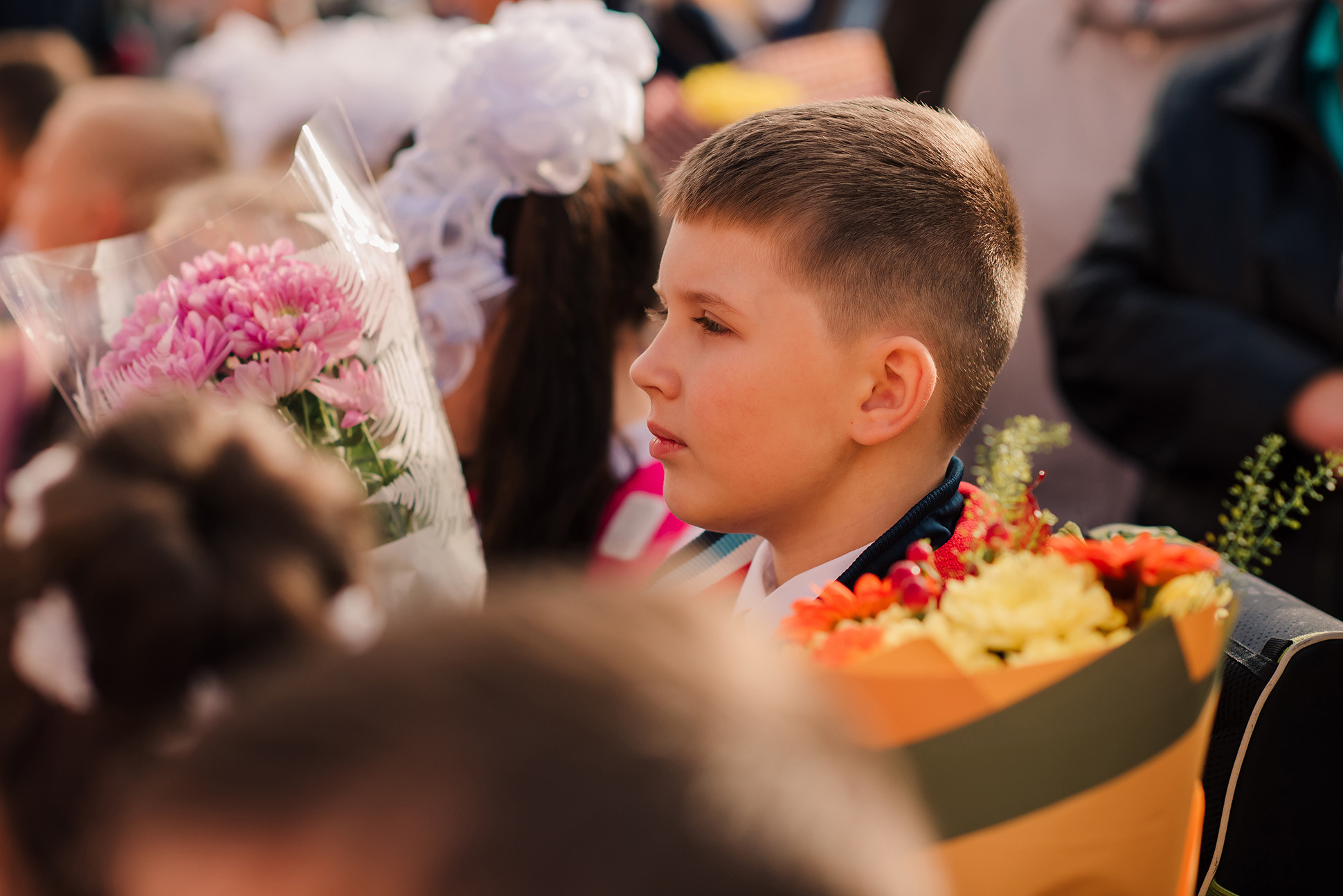 1-е сентября. Семейный и Свадебный фотограф. Санкт-Петербург. Пушкин