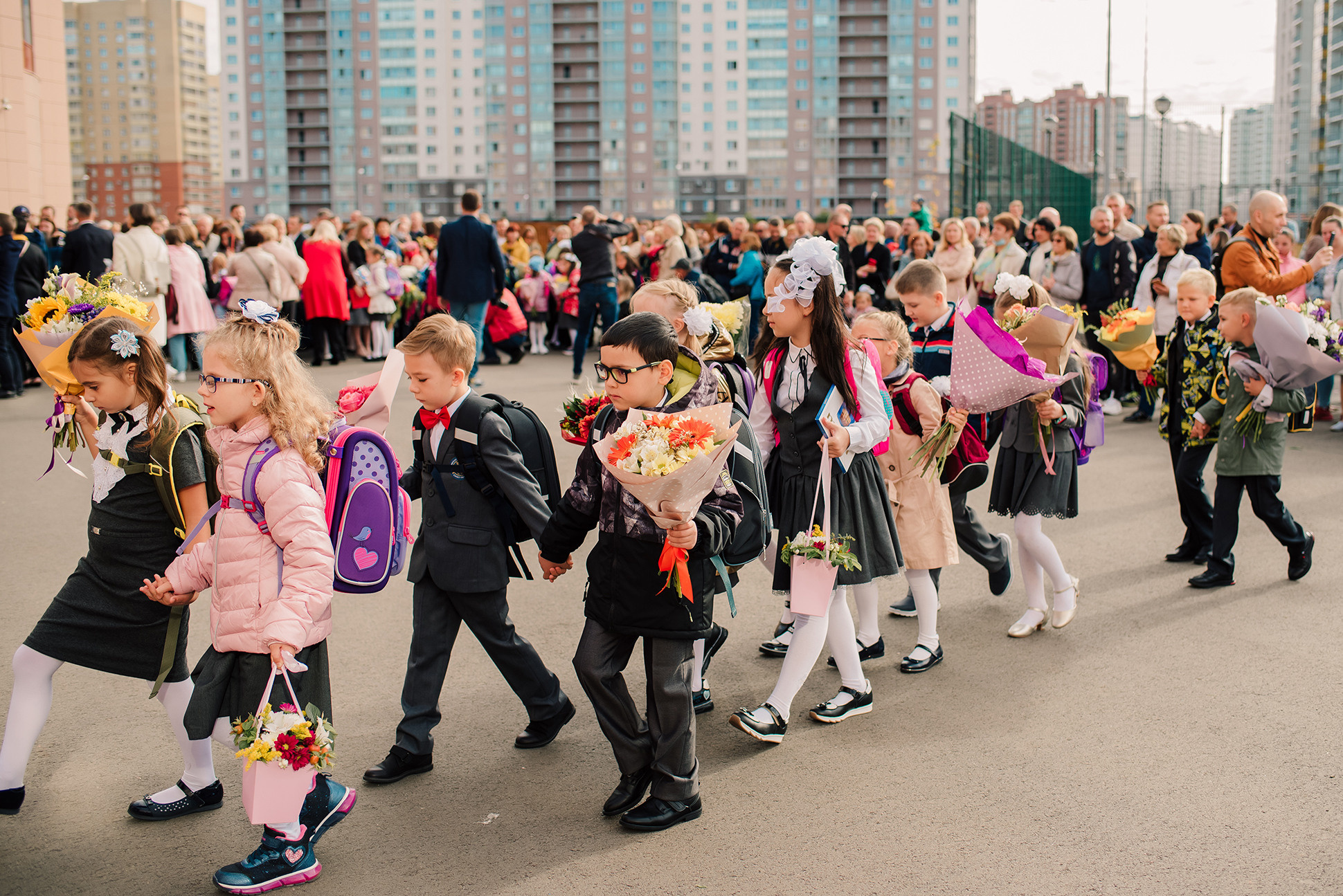 1-е сентября. Семейный и Свадебный фотограф. Санкт-Петербург. Пушкин