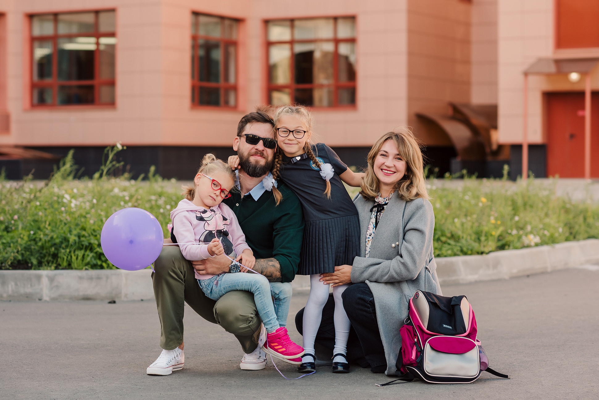 1-е сентября. Семейный и Свадебный фотограф. Санкт-Петербург. Пушкин