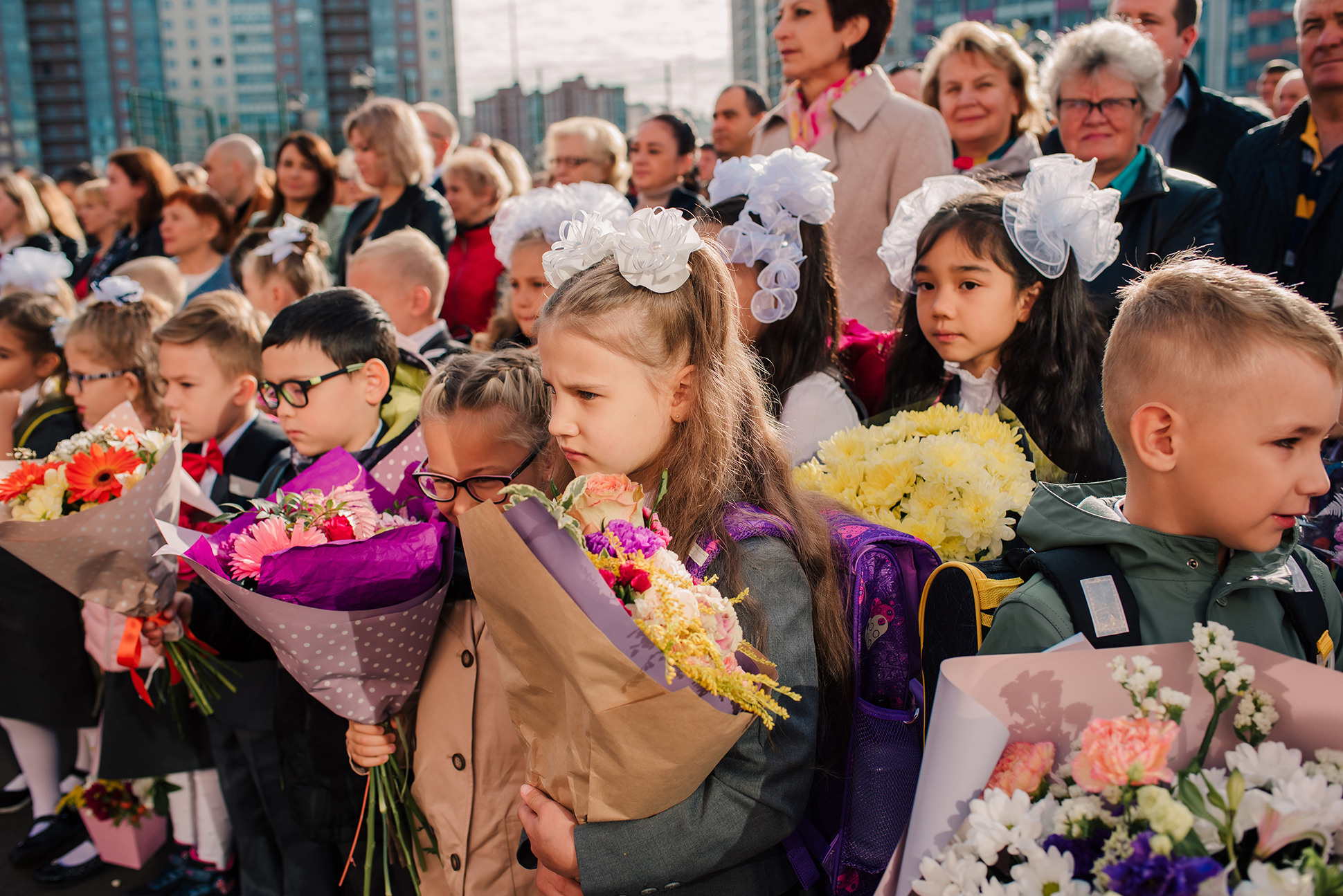 1-е сентября. Семейный и Свадебный фотограф. Санкт-Петербург. Пушкин