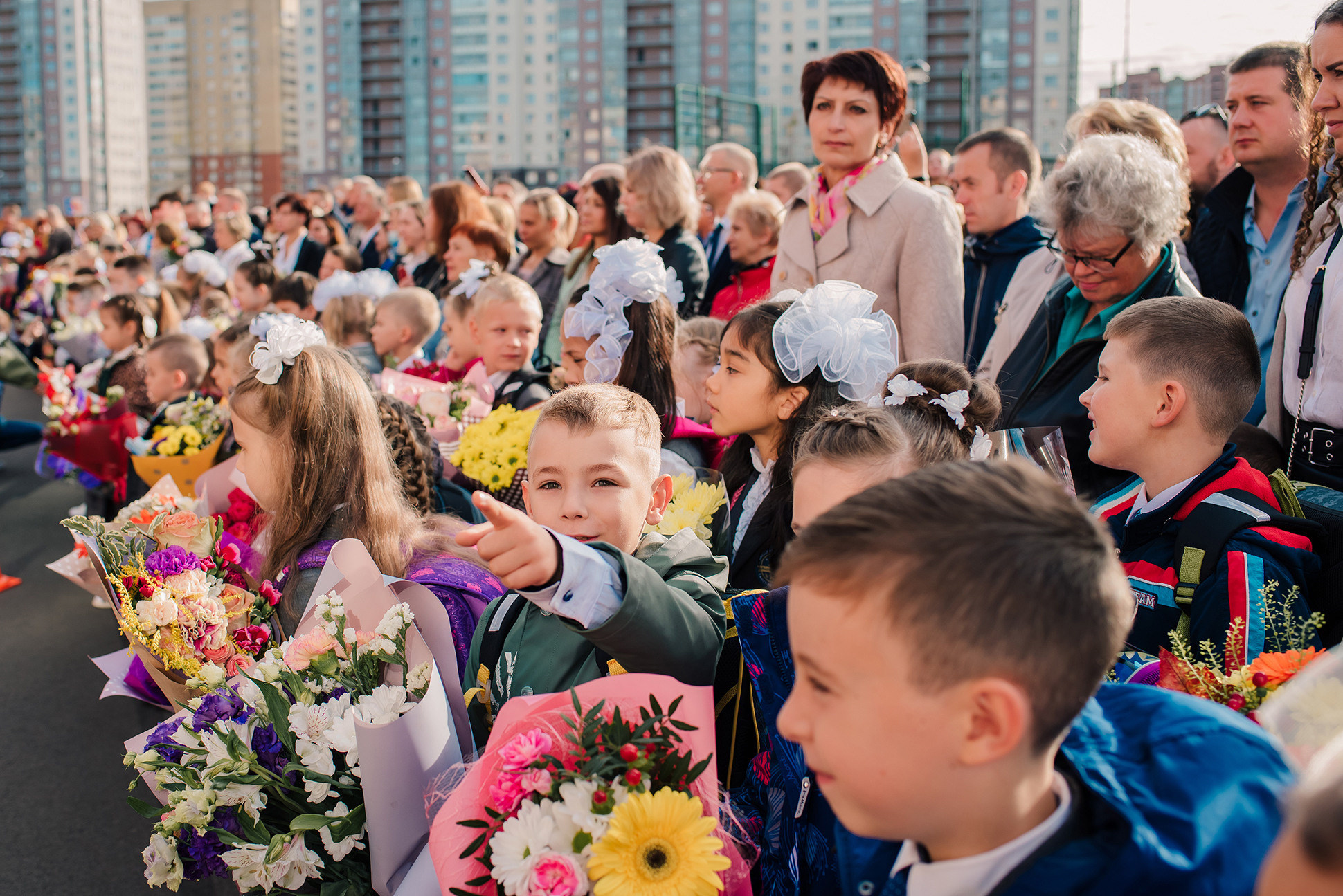 1-е сентября. Семейный и Свадебный фотограф. Санкт-Петербург. Пушкин