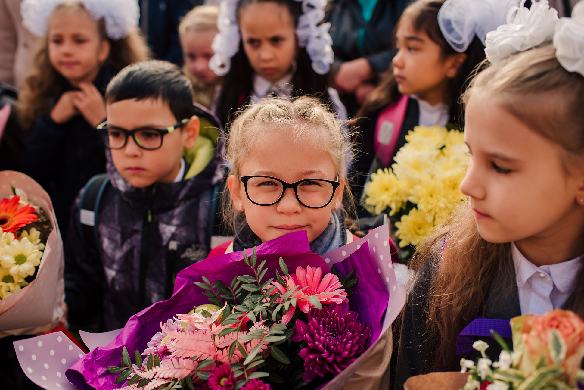 1-е сентября. Семейный и Свадебный фотограф. Санкт-Петербург. Пушкин