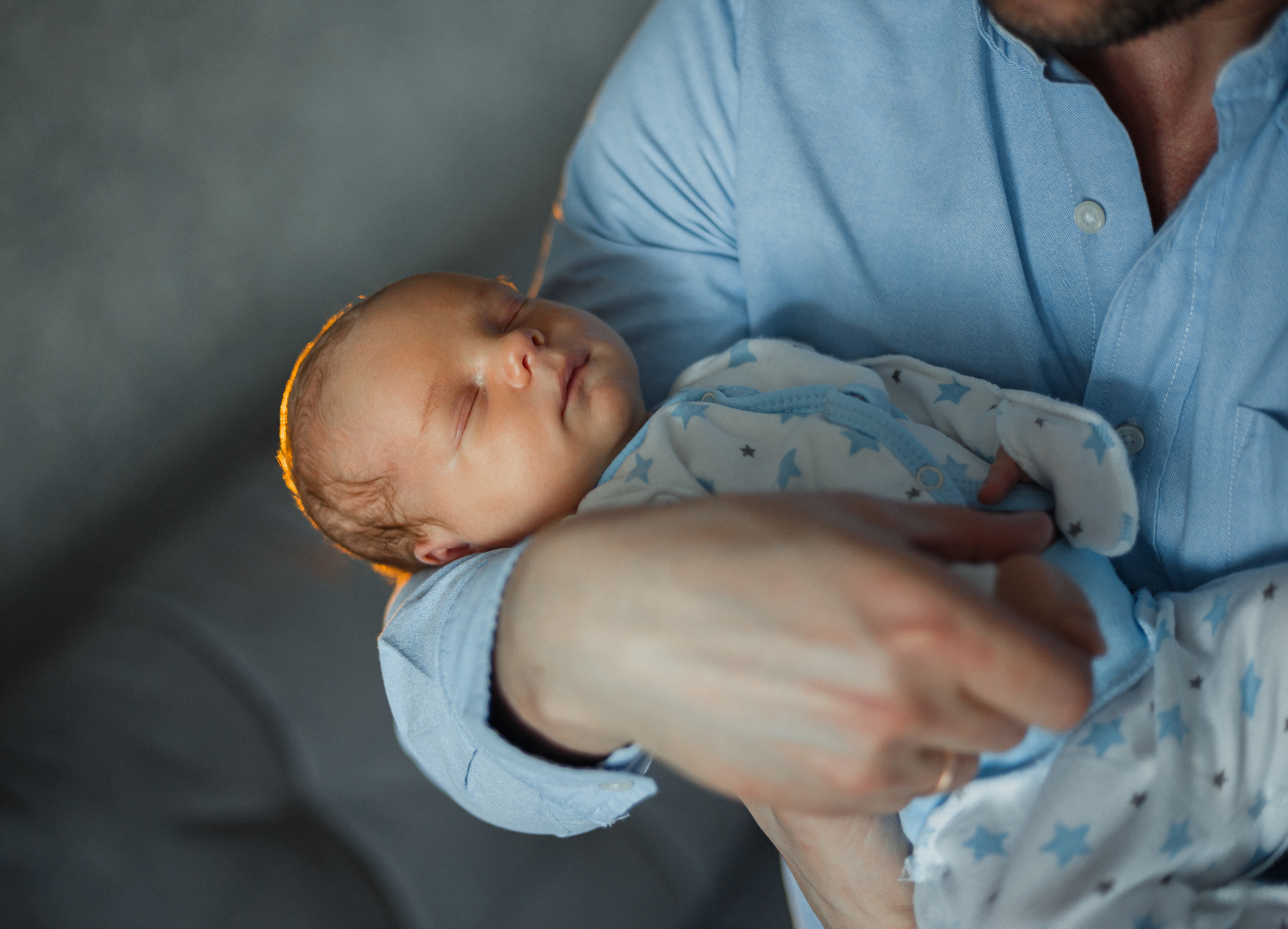 Домашняя фотосессия с малышом. Фотограф Мария Новоселова. Сургут