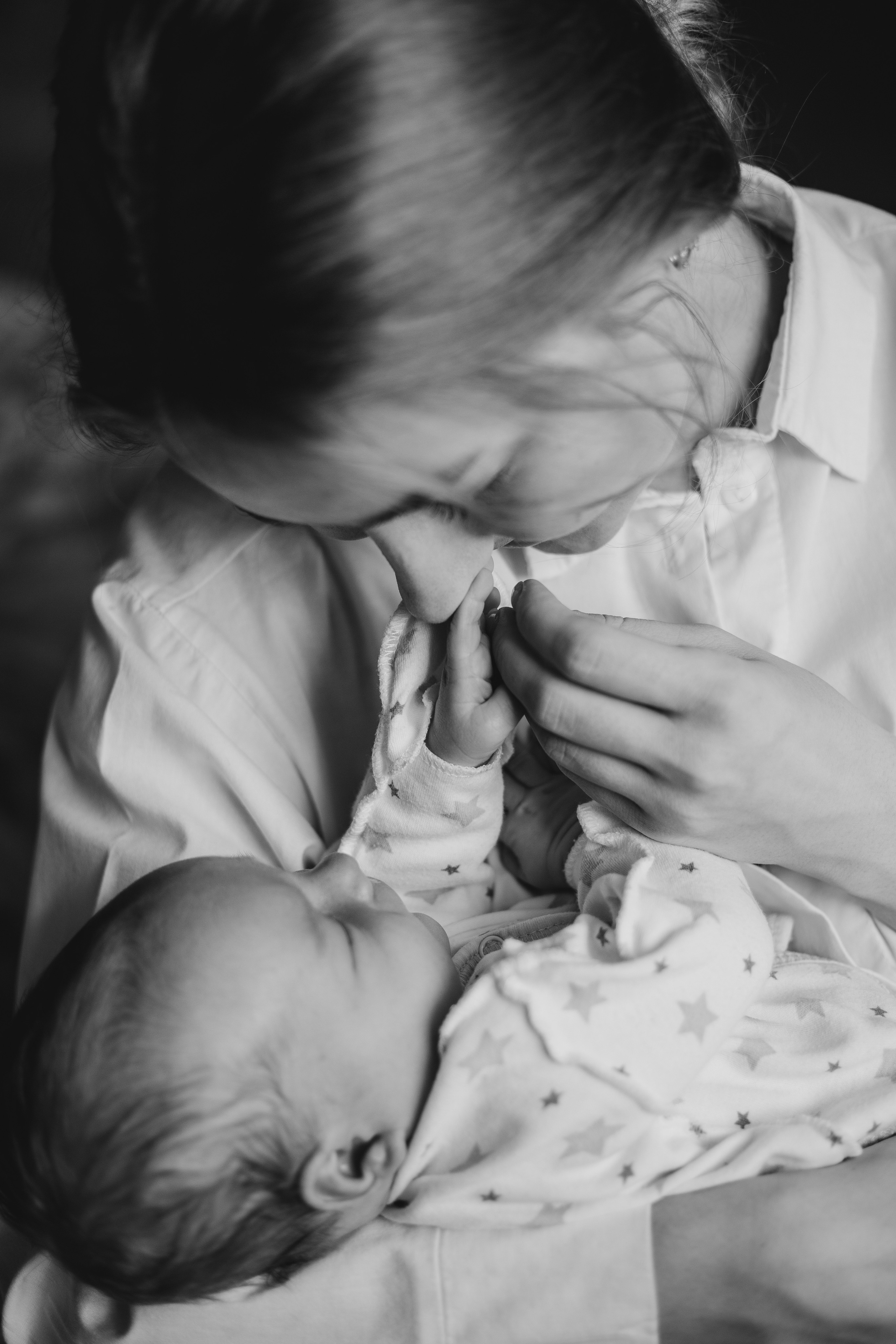 Домашняя фотосессия с малышом. Фотограф Мария Новоселова. Сургут