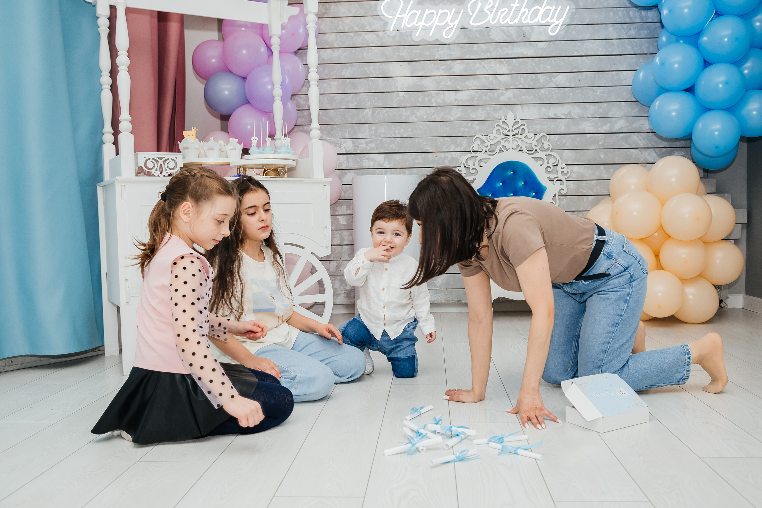 Первый годик Давида. Фотограф Мария Новоселова. Сургут