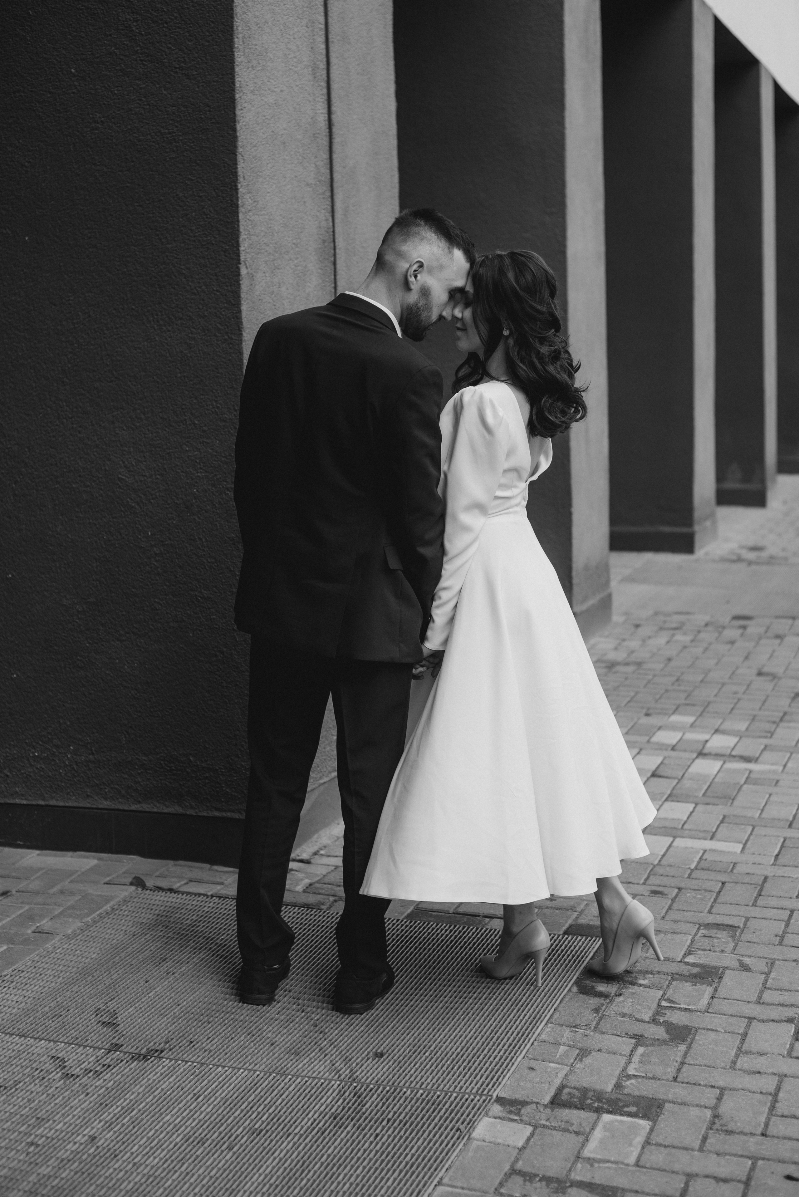 Свадебная прогулка. Новин квартал. Фотограф Мария Новоселова. Сургут