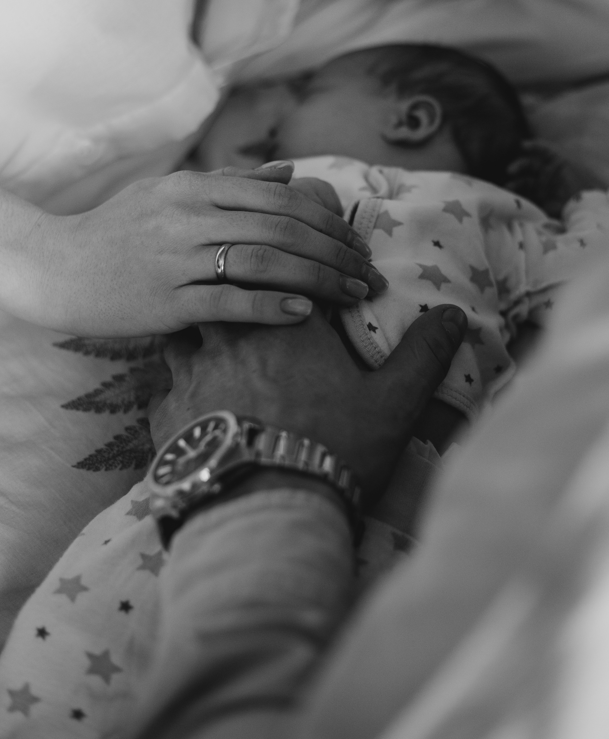 Домашняя фотосессия с малышом. Фотограф Мария Новоселова. Сургут