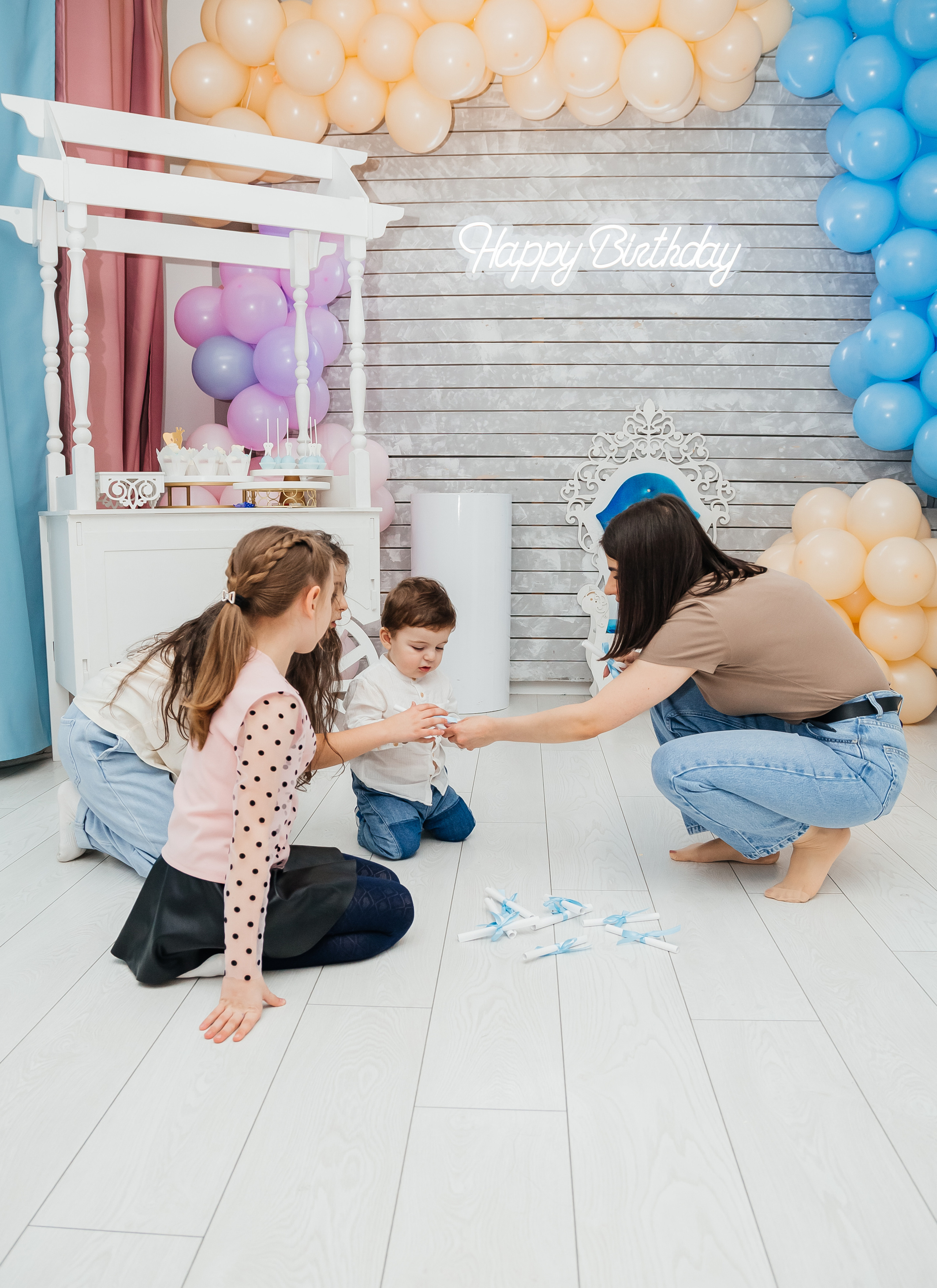 Первый годик Давида. Фотограф Мария Новоселова. Сургут