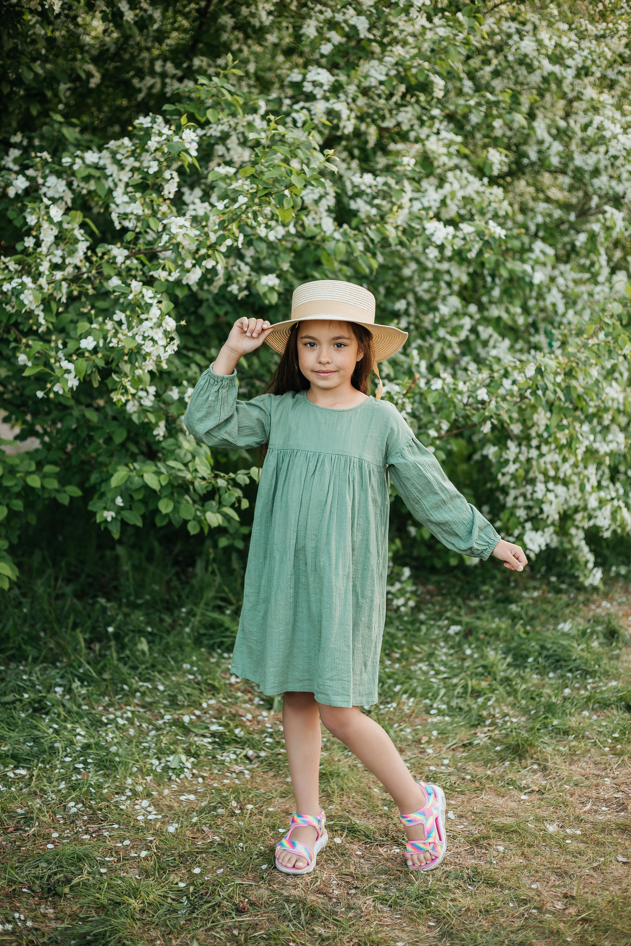 Семейная фотосессия в цветении. Фотограф Мария Новоселова. Сургут