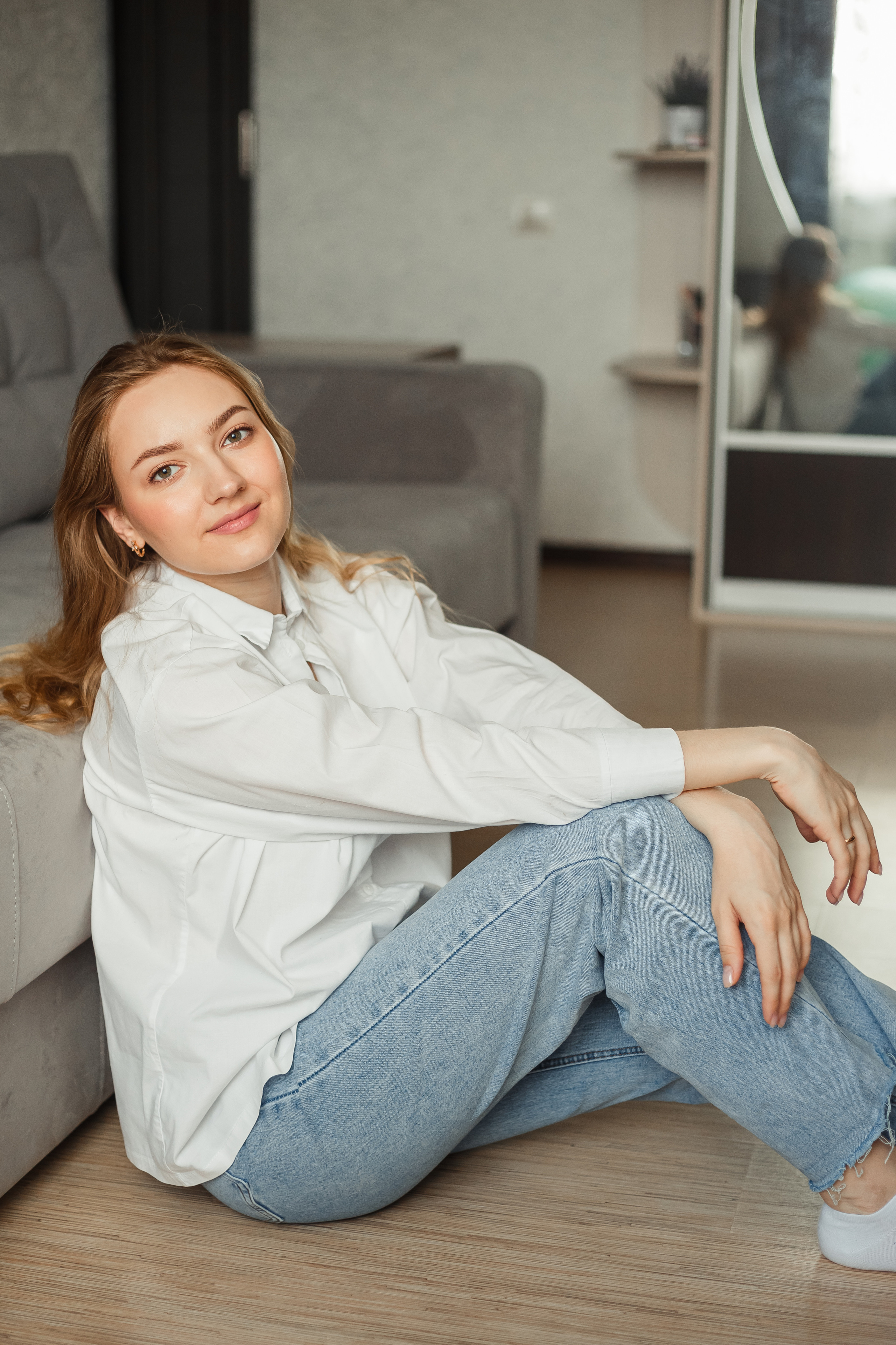 Домашняя фотосессия с малышом. Фотограф Мария Новоселова. Сургут