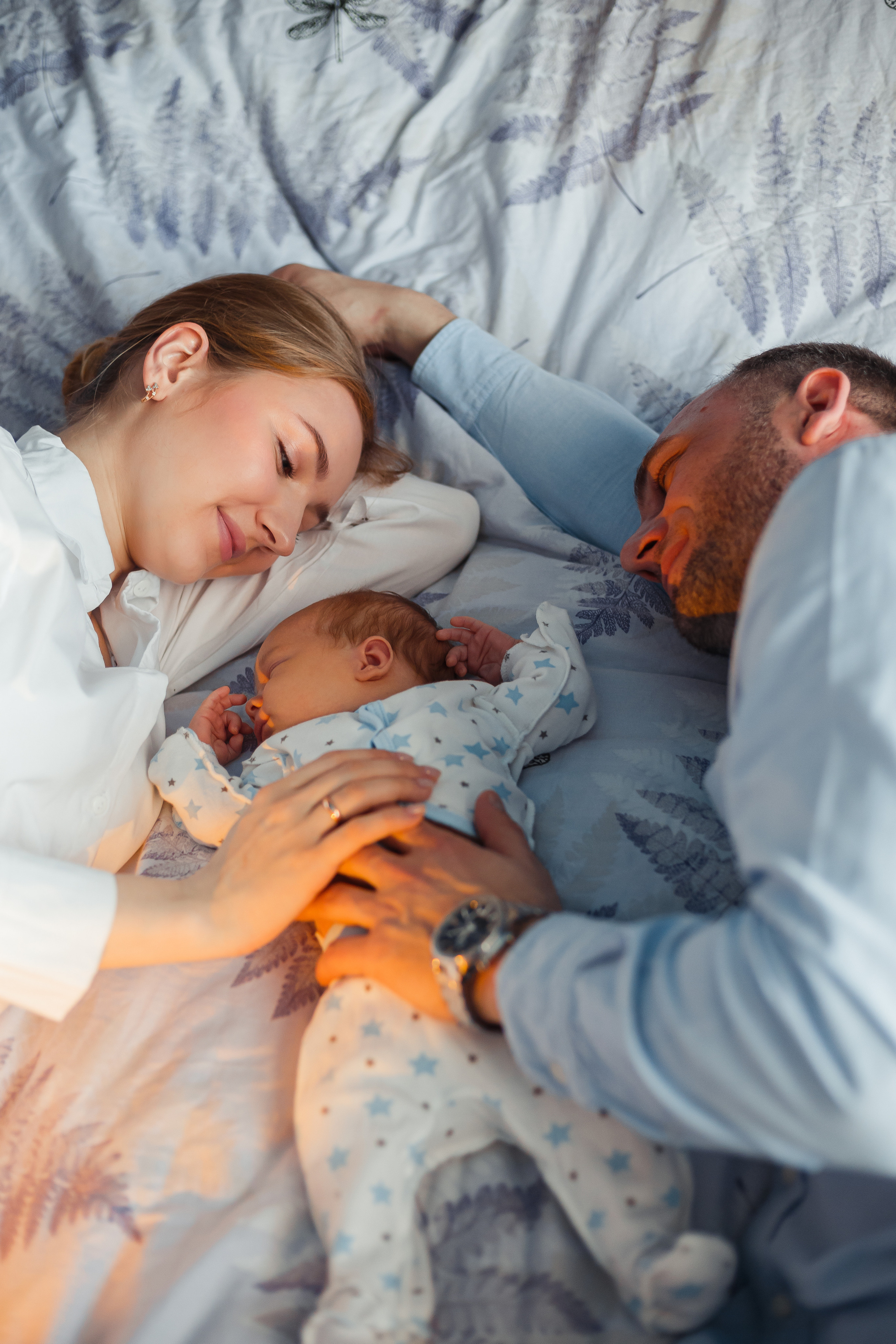 Домашняя фотосессия с малышом. Фотограф Мария Новоселова. Сургут