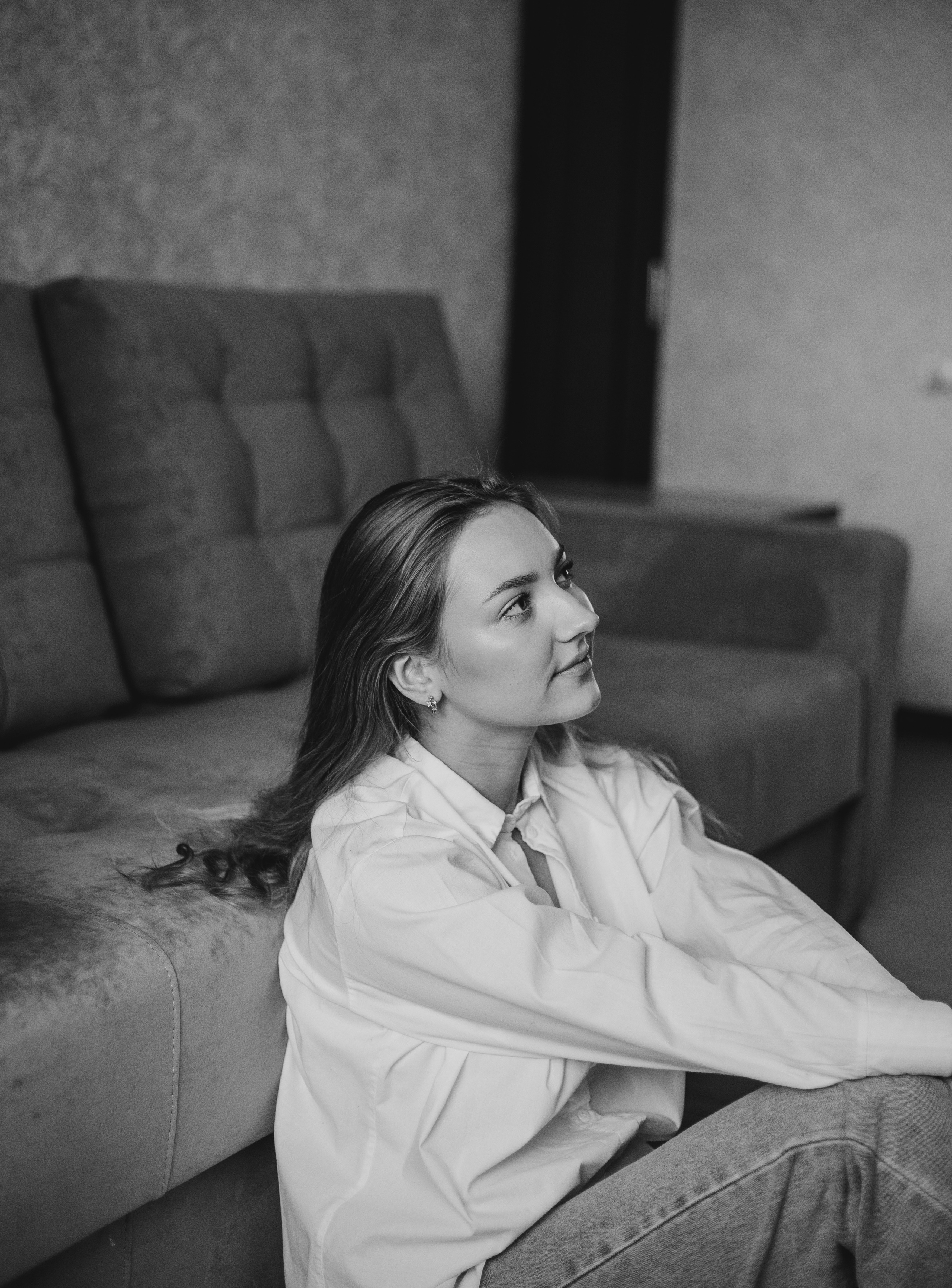 Домашняя фотосессия с малышом. Фотограф Мария Новоселова. Сургут