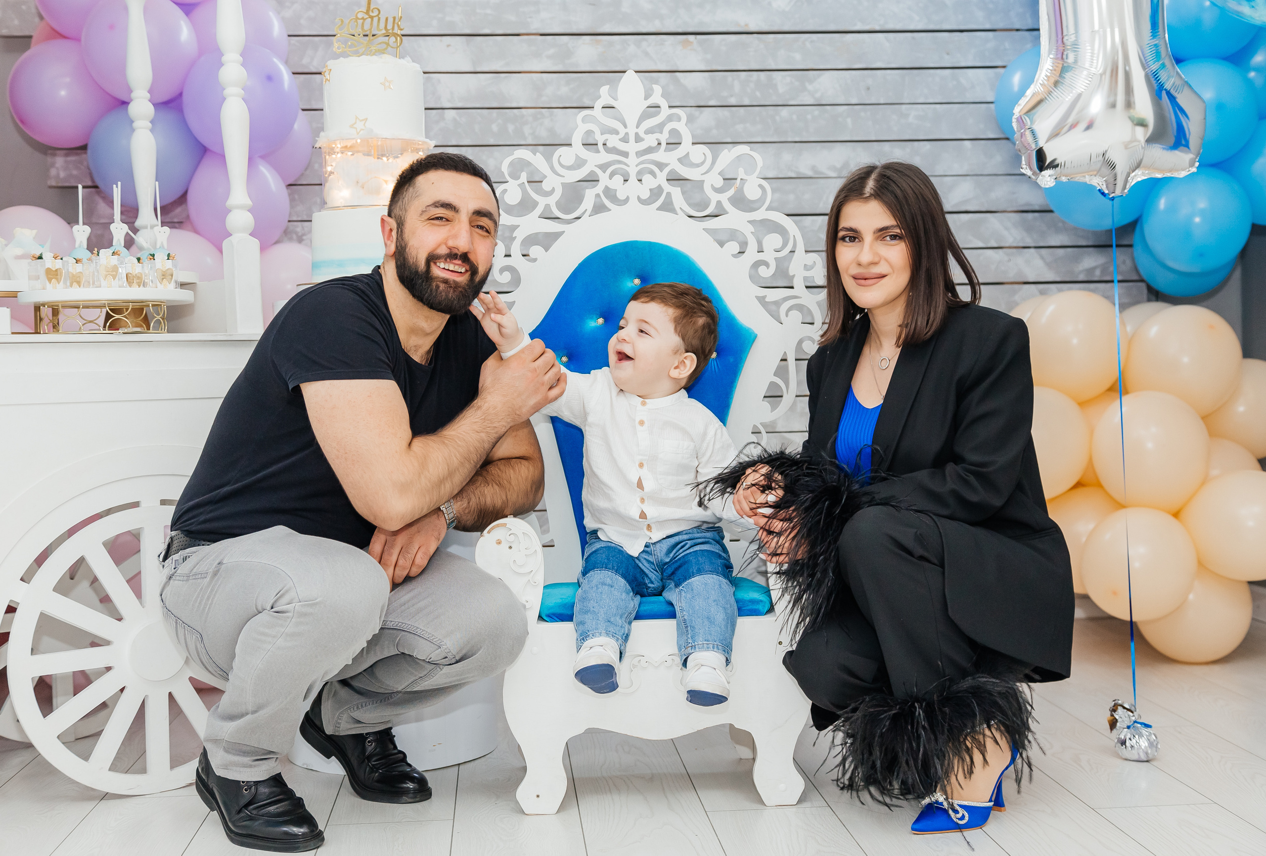 Первый годик Давида. Фотограф Мария Новоселова. Сургут