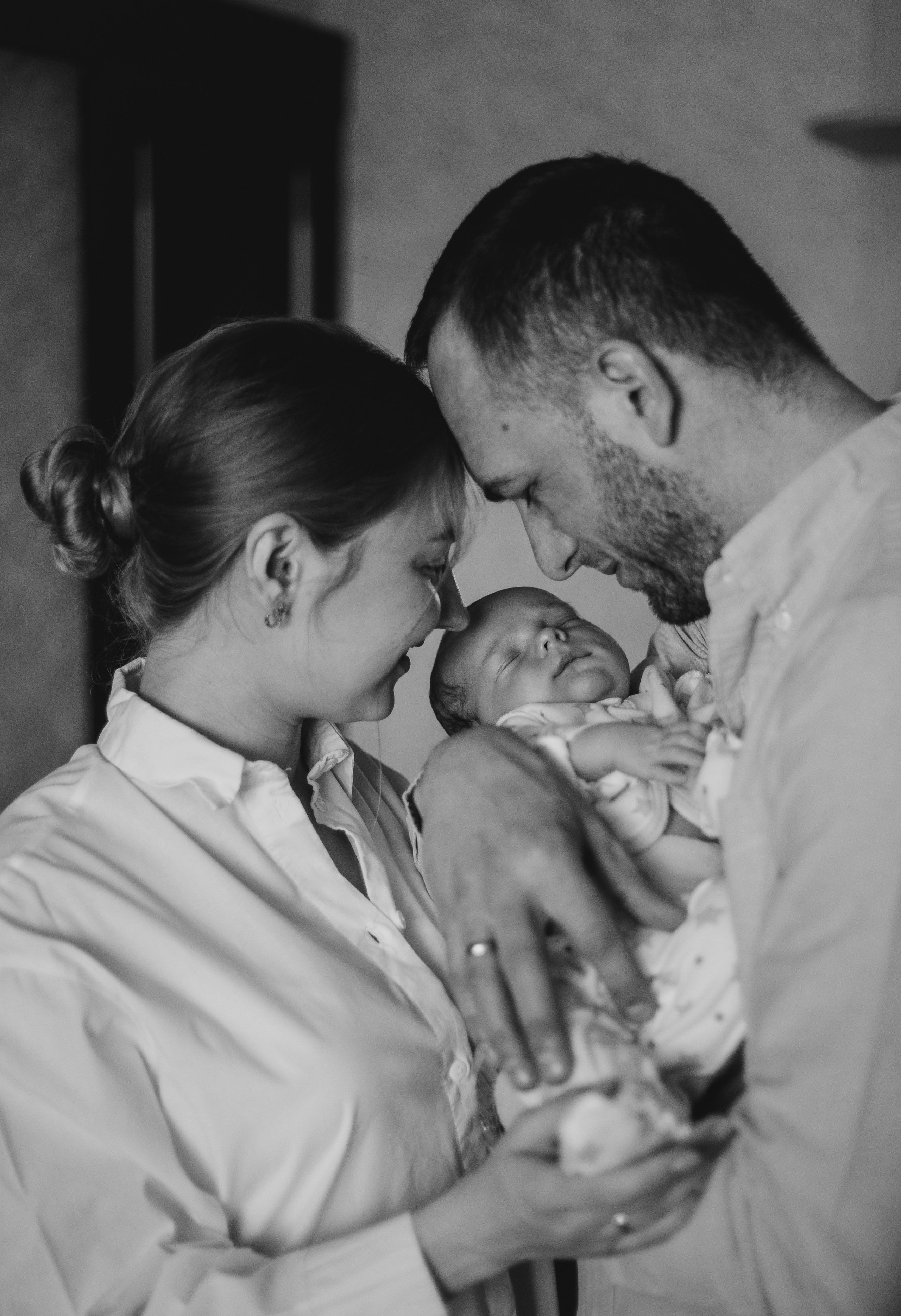 Домашняя фотосессия с малышом. Фотограф Мария Новоселова. Сургут