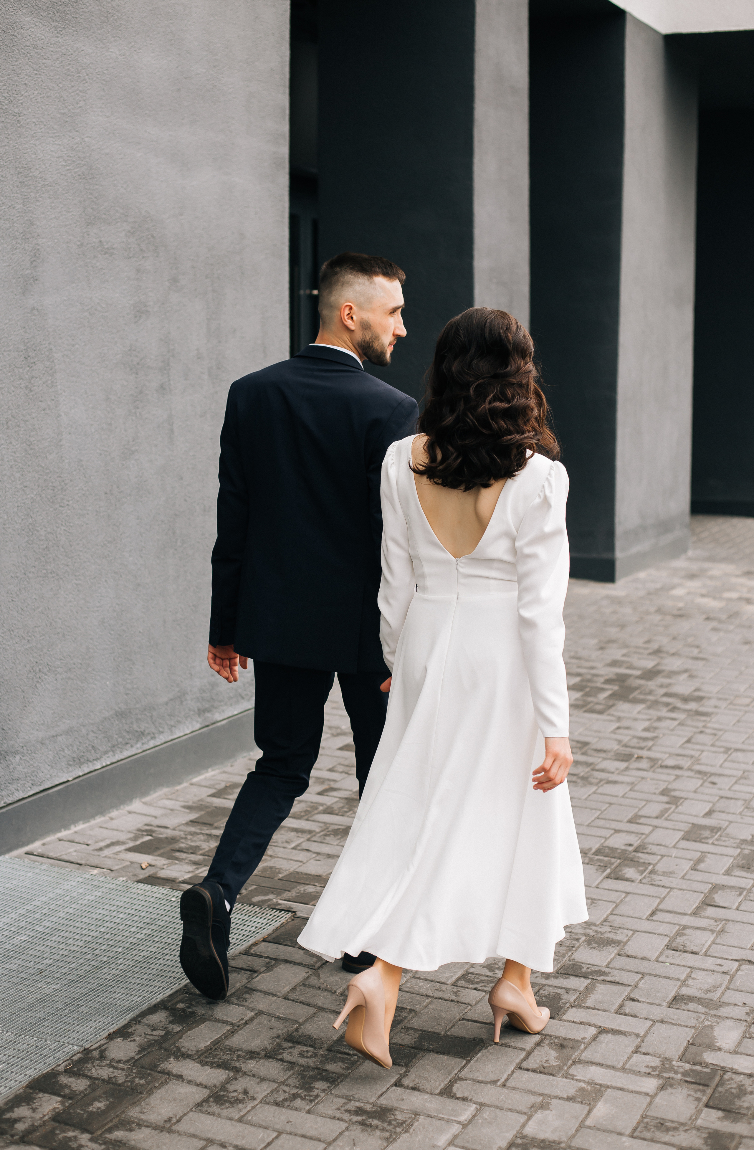 Свадебная прогулка. Новин квартал. Фотограф Мария Новоселова. Сургут