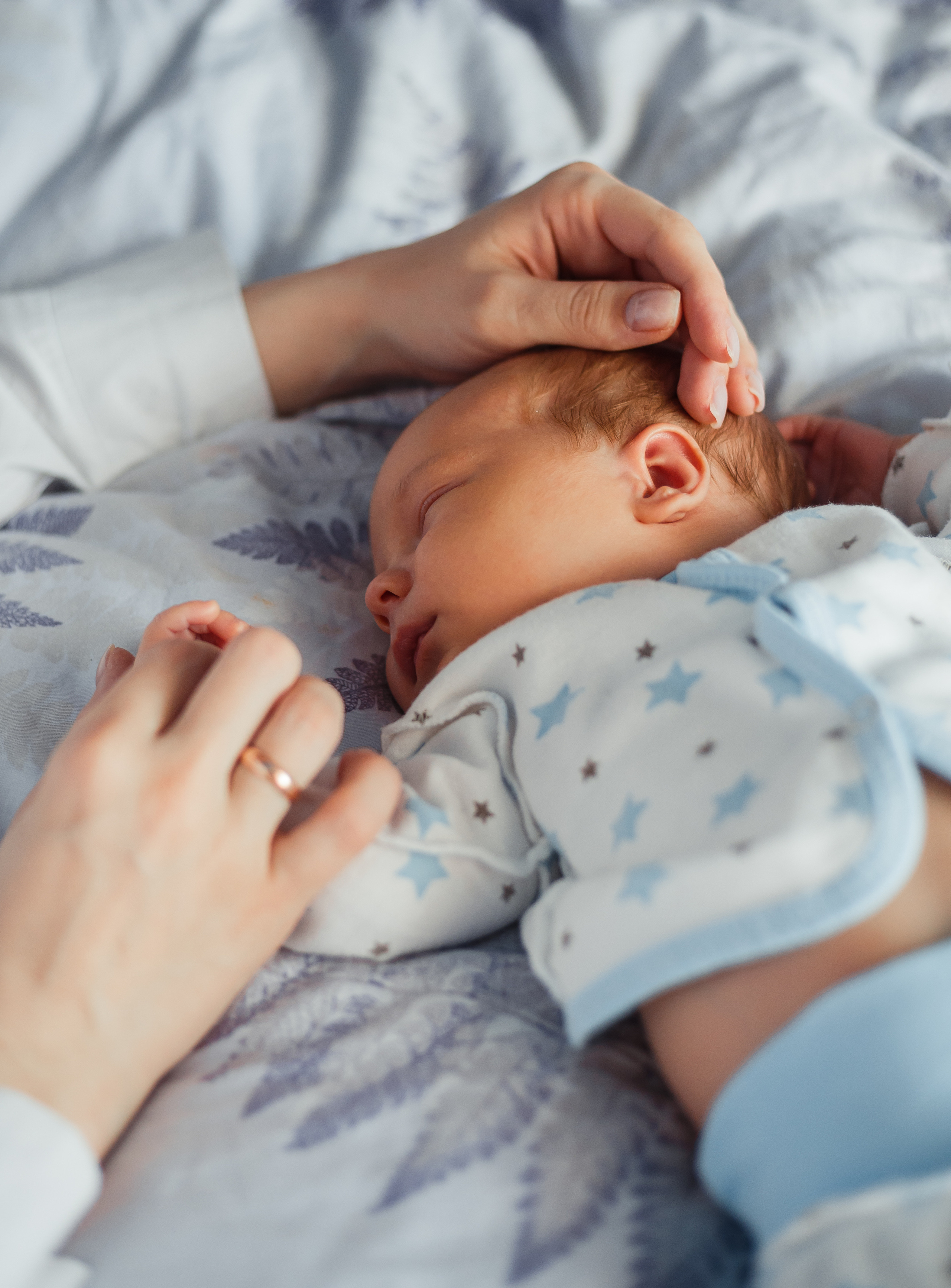 Домашняя фотосессия с малышом. Фотограф Мария Новоселова. Сургут