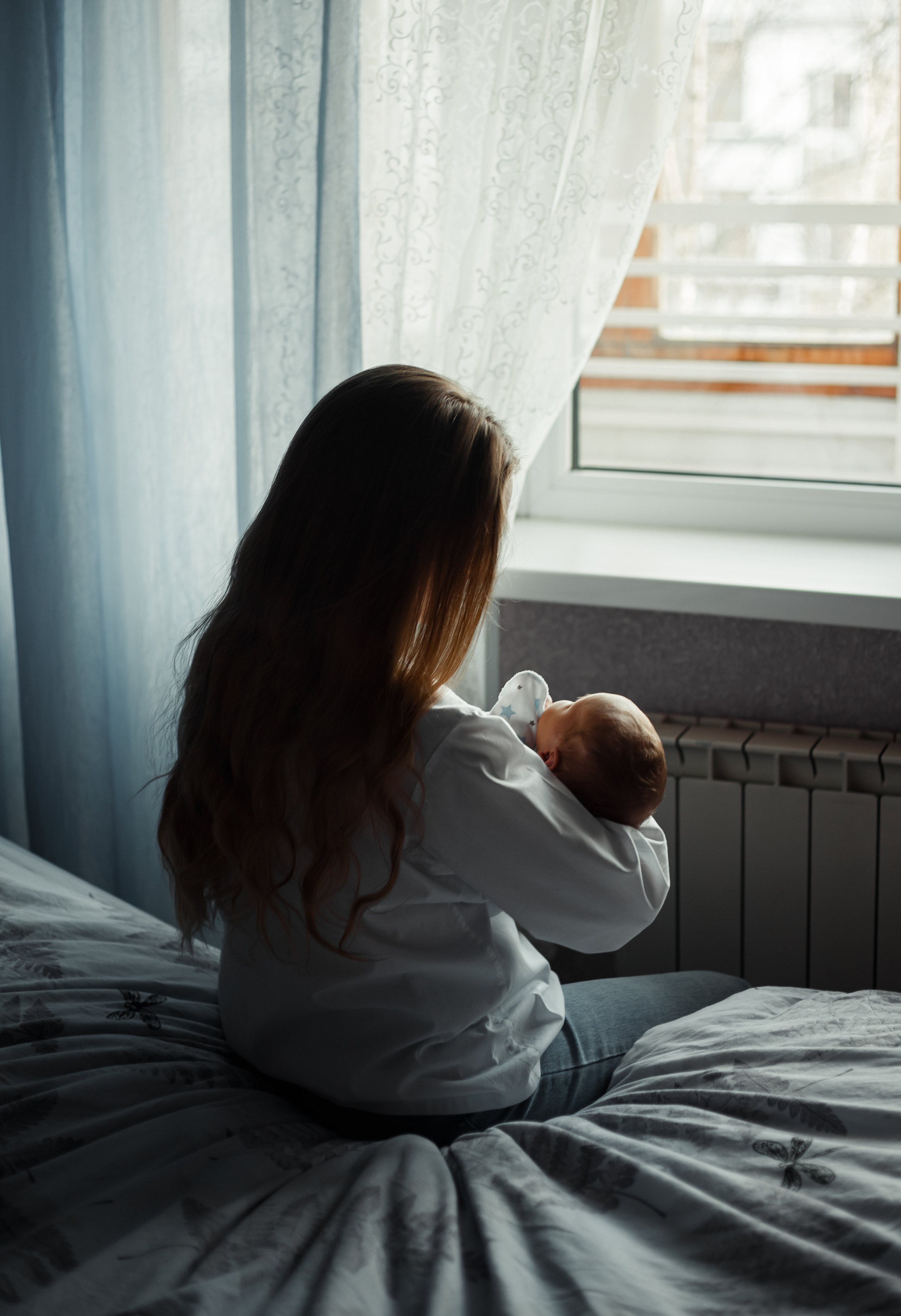 Домашняя фотосессия с малышом. Фотограф Мария Новоселова. Сургут