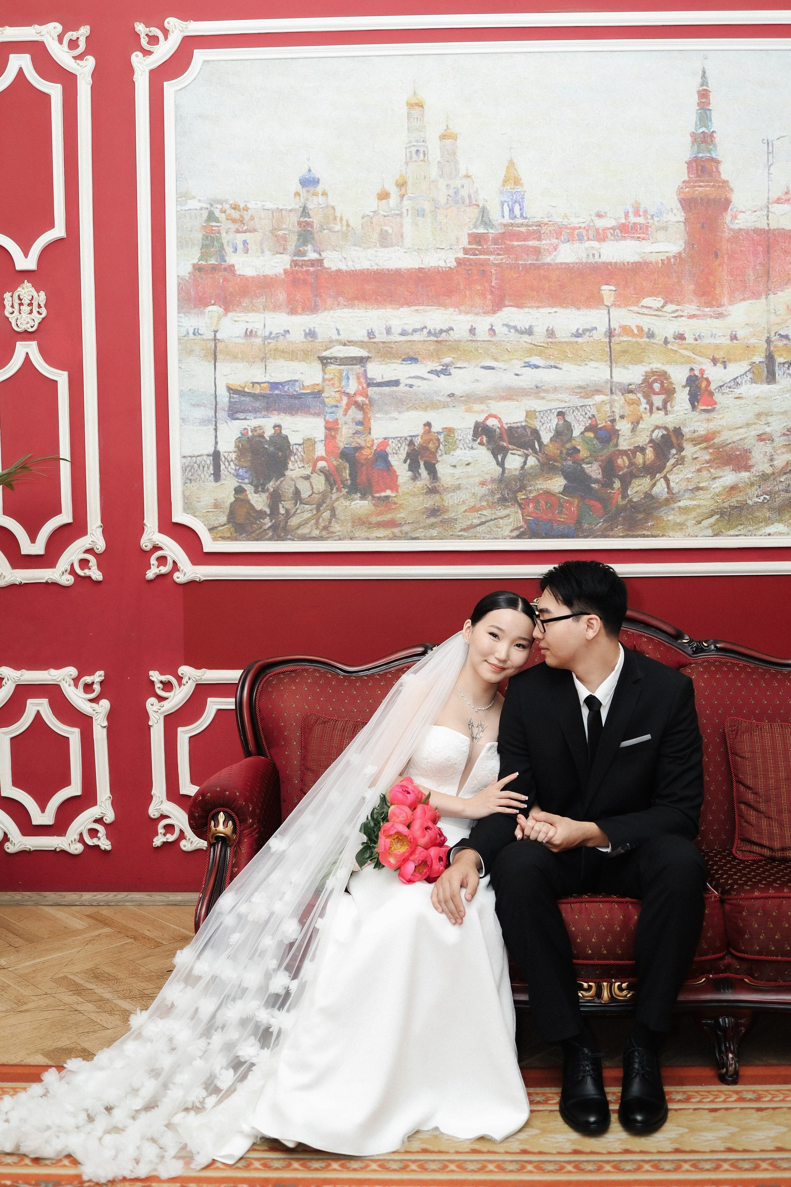 Д. + Т. Грибоедовский ЗАГС, прогулка по центру. Семейный и lovestory фотограф в Москве Светлана Коняхина