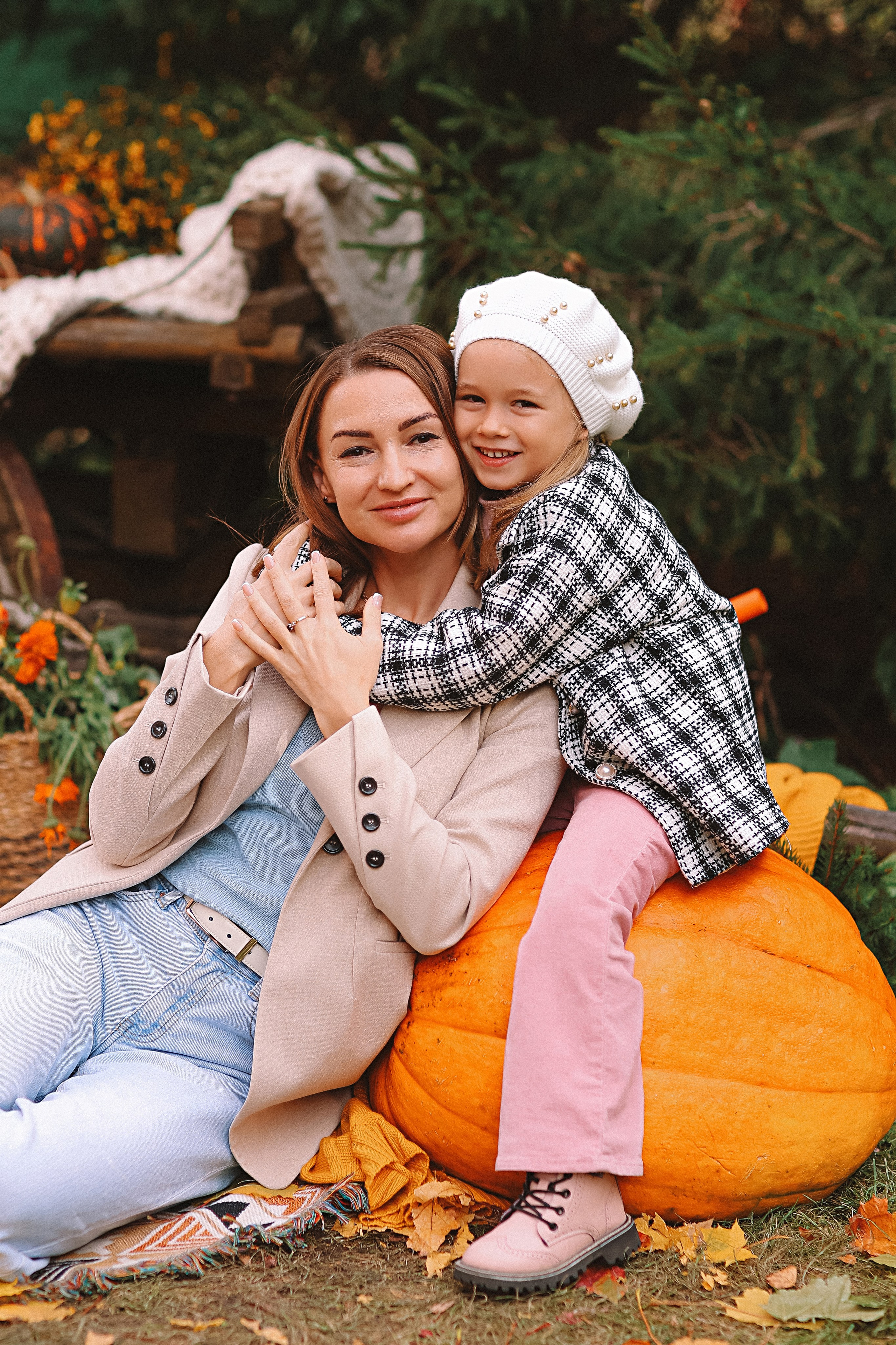 Тыквы. Семейный фотограф Тюмень, фотограф на роды Салмина Мария