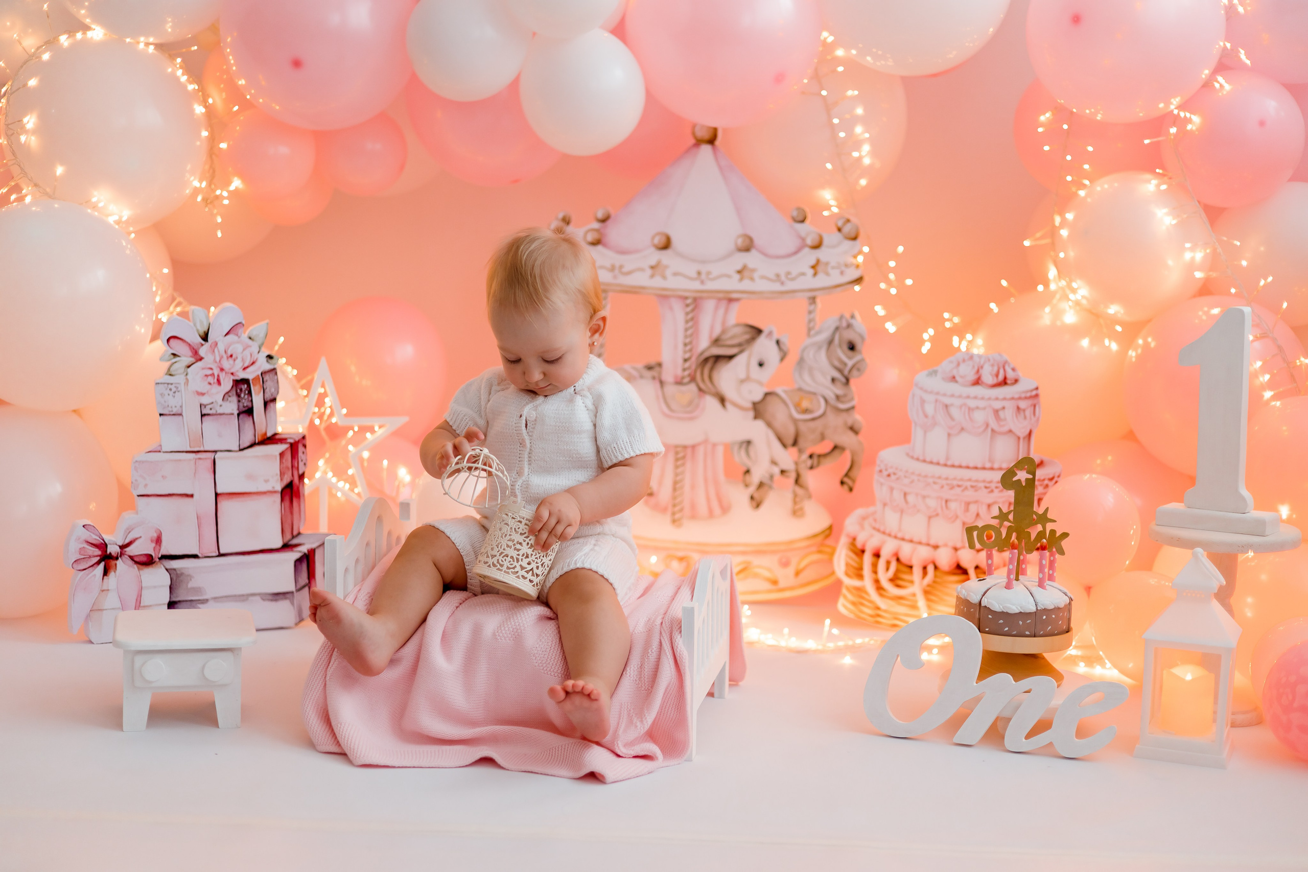 Есения, 1 годик. Семейный и детский фотограф в Железногорске Саламахо Ольга