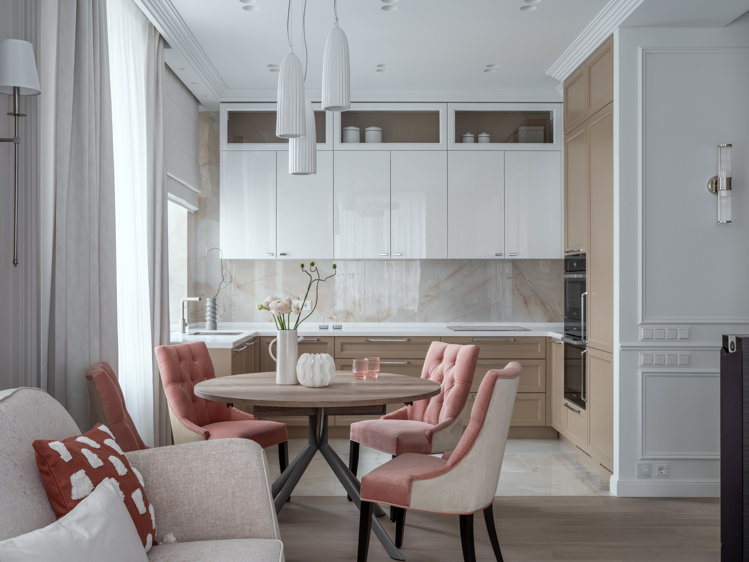 Квартира в КД «Ленина 8» реализованная дизайн-студией «IDF-Design» — Интерьерный фотограф Коваль Илья. Коваль Илья — Интерьерный и архитектурный фотограф