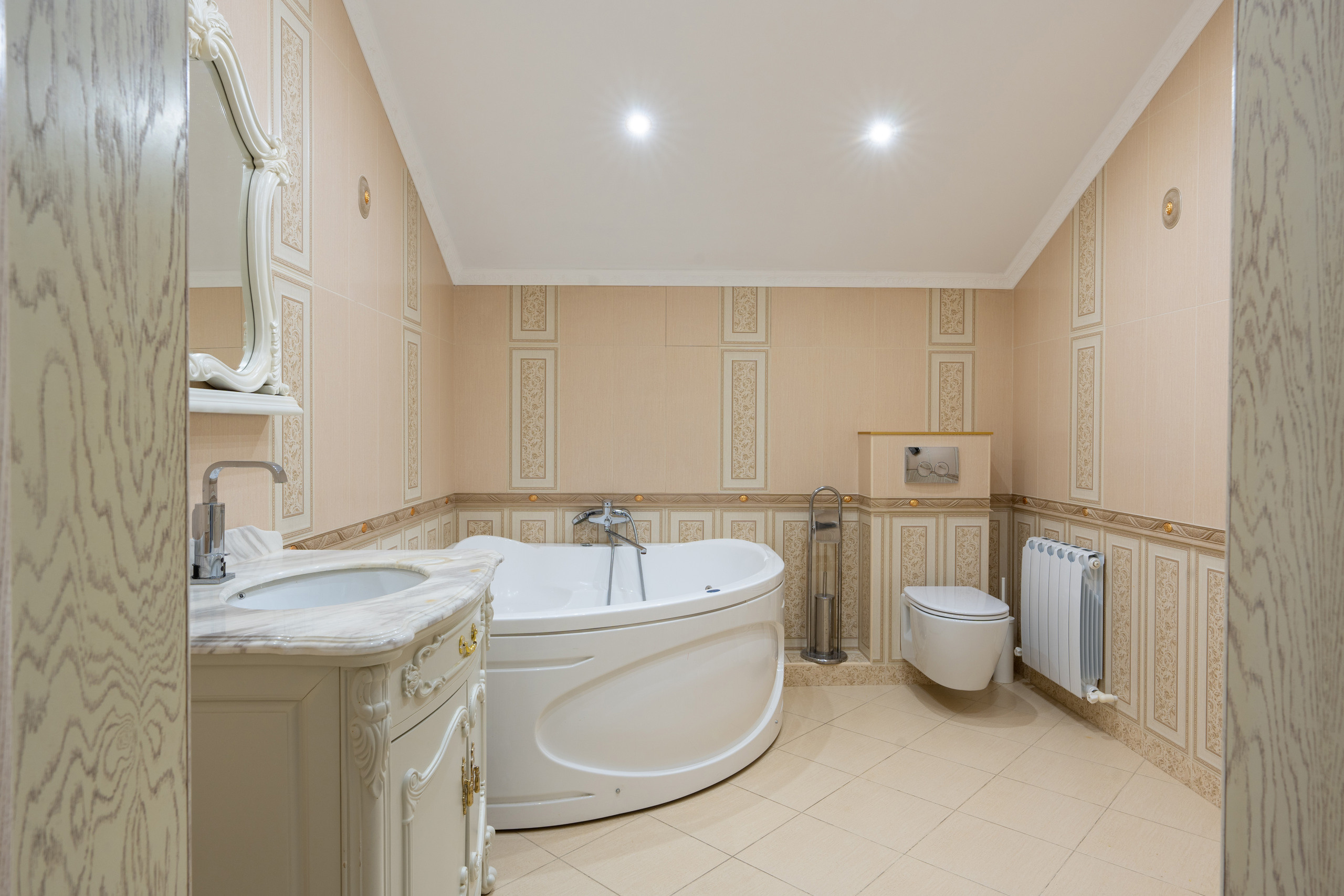 Интерьерная съемка коттеджа на продажу