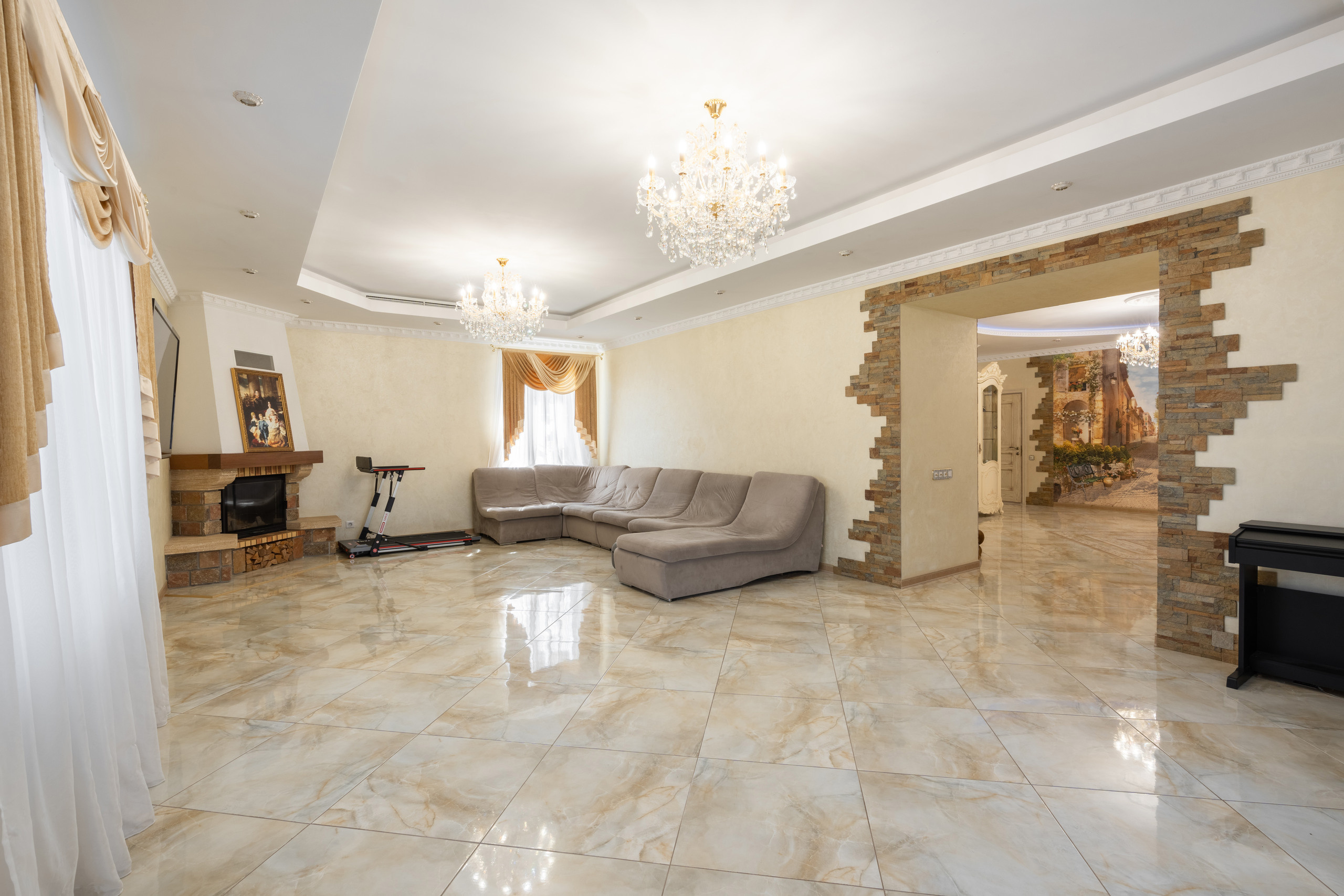 Интерьерная съемка коттеджа на продажу