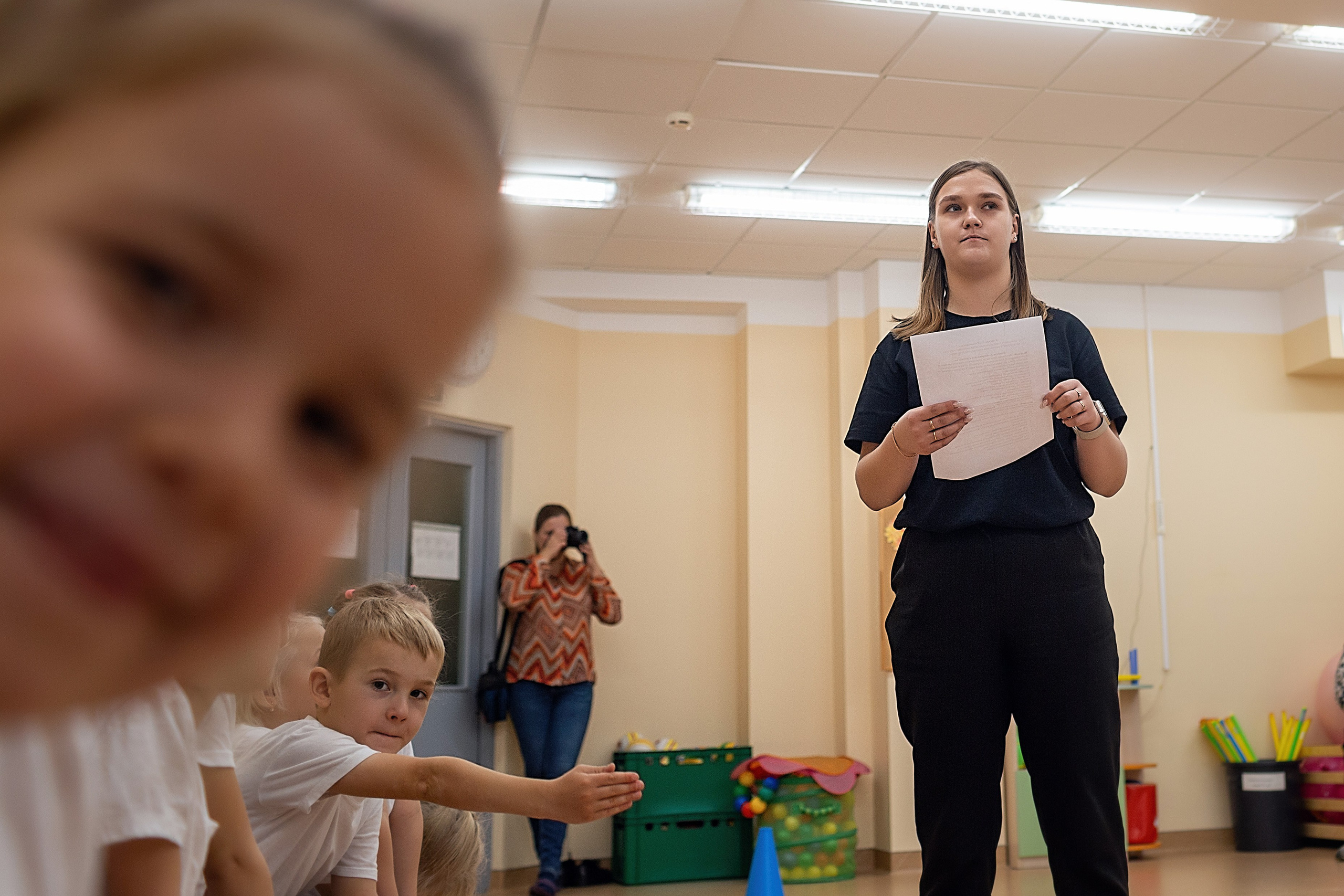 День пап в детском саду_2024. Семейный фотограф в Санкт-Петербурге