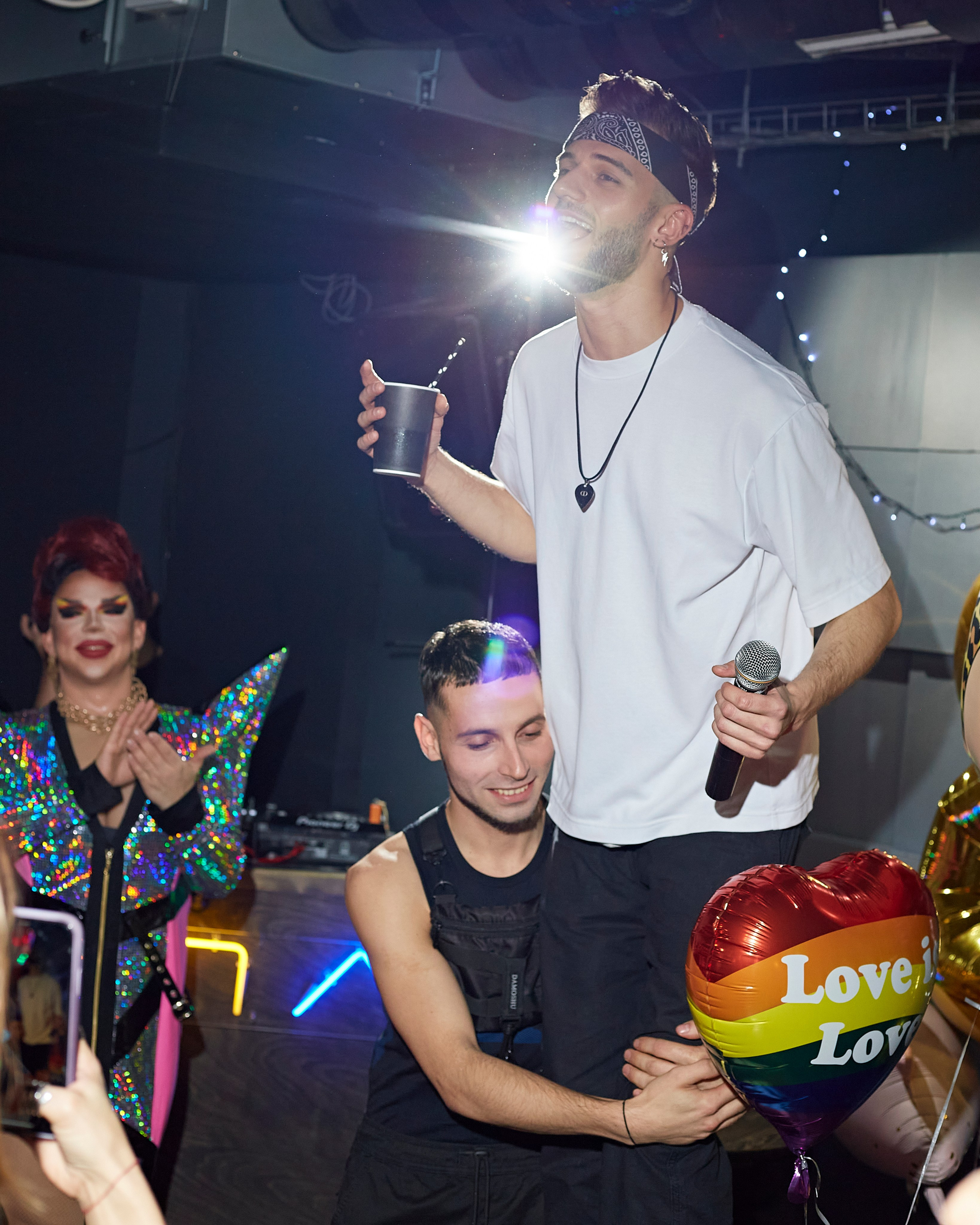 Вечеринка в лофте. Фотограф Андрей Егоров