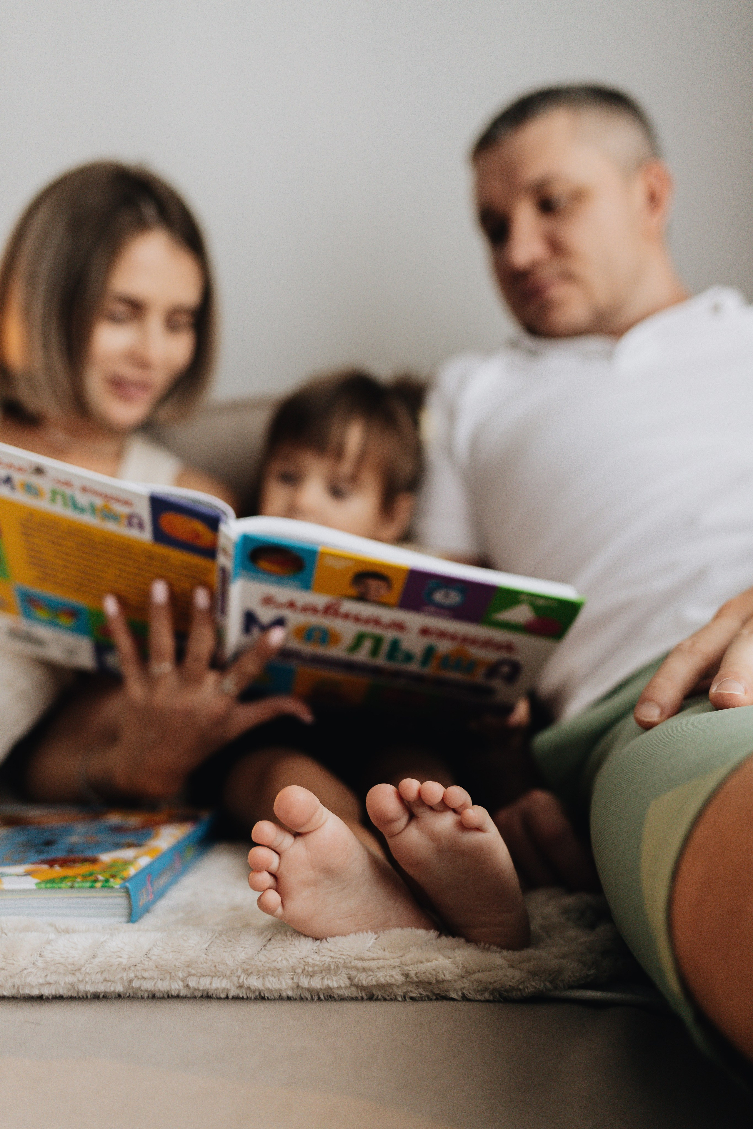 Вадим, Алена и Алина. Семейный фотограф Юлия Клишина