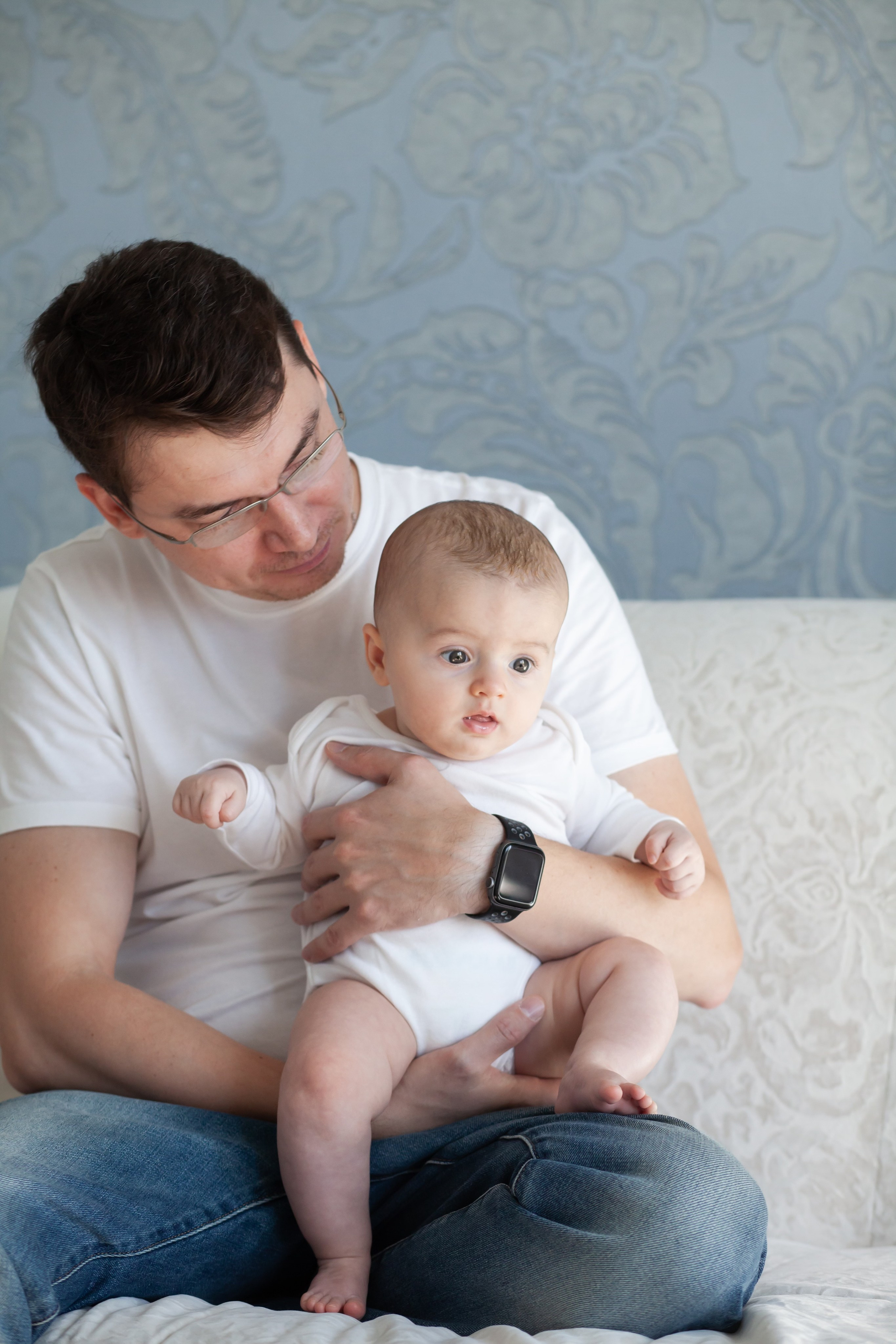 Домашняя съемка с детьми. Фотографы в Москве Светлана Устинова и Сергей Грачев