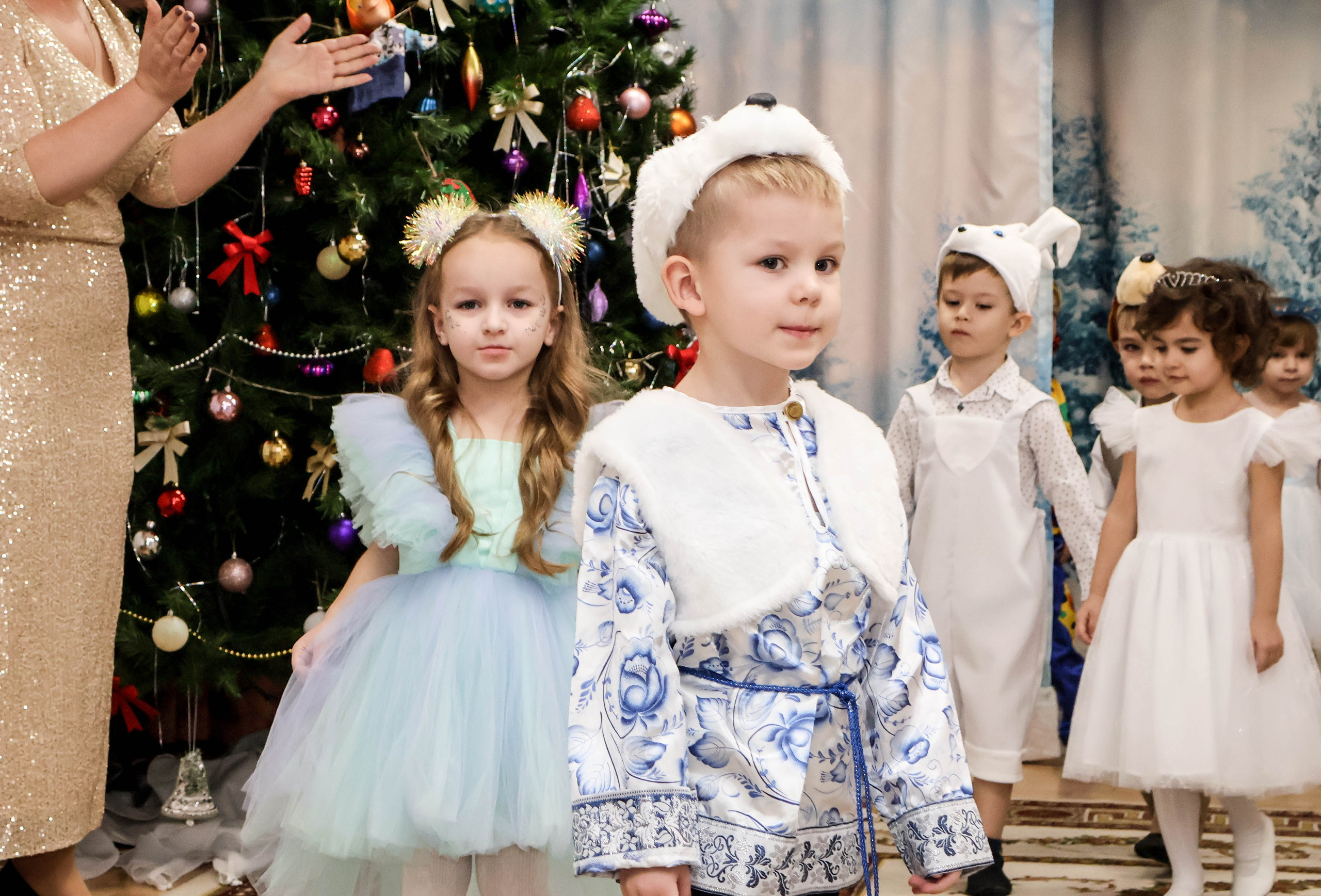 Новогодний утренник гр. «Радуга». Виктория Шишкова свадебный фотограф Москва и МО (Балашиха, Щелково)
