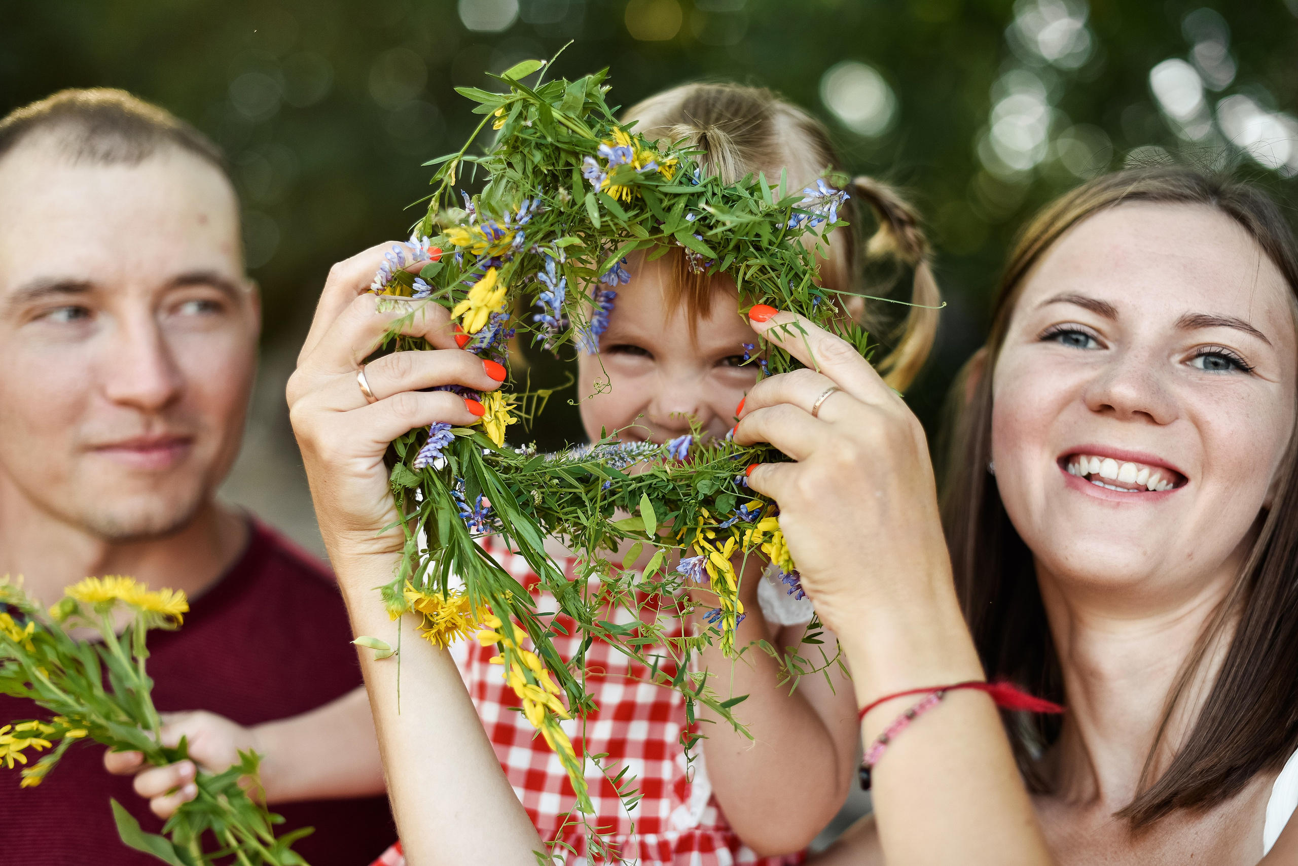 Семья Любочки, Максима и Машеньки