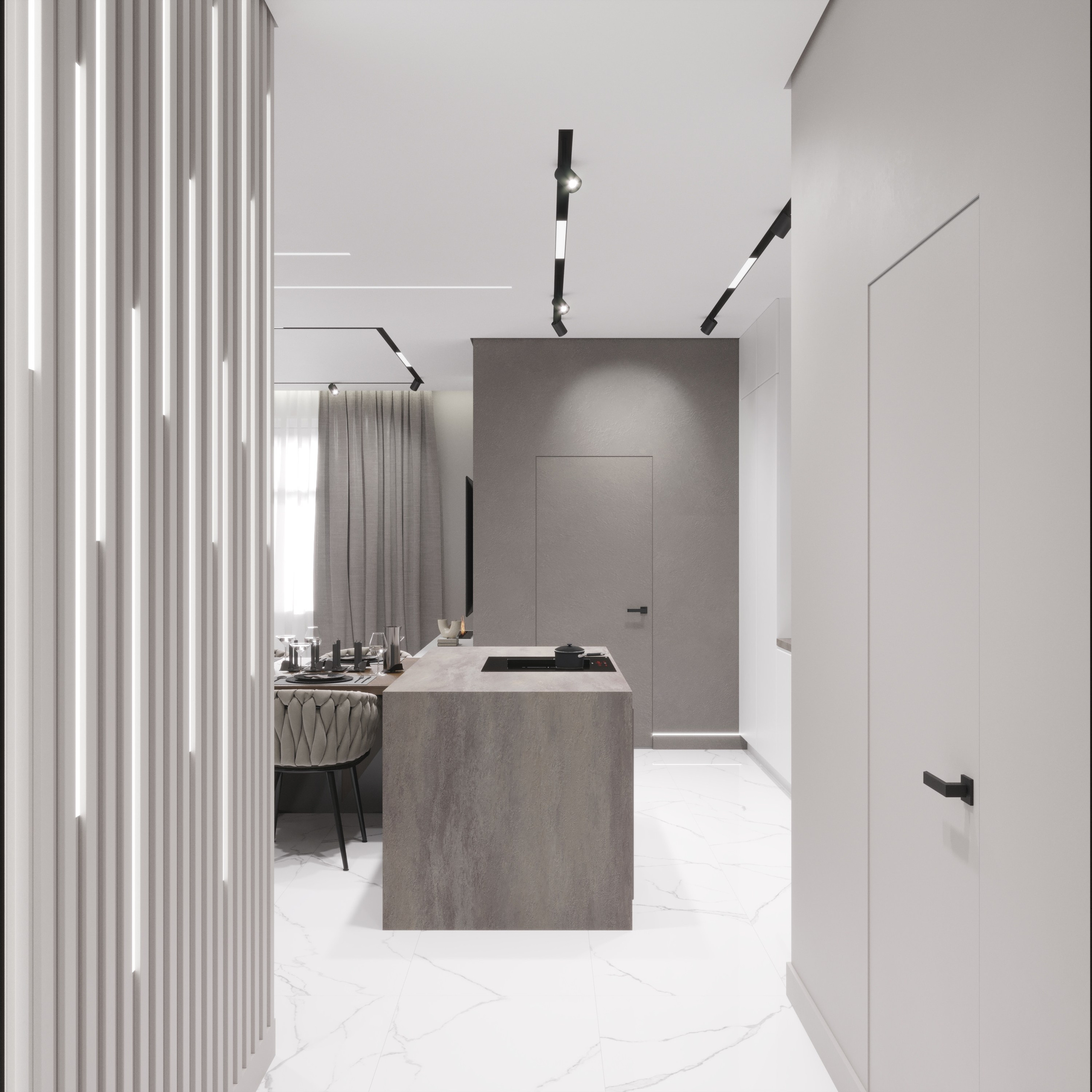 Дизайн - проект таунхауса под городом Екатеринбургом. Анастасия Дремина DREMINA INTERIORS