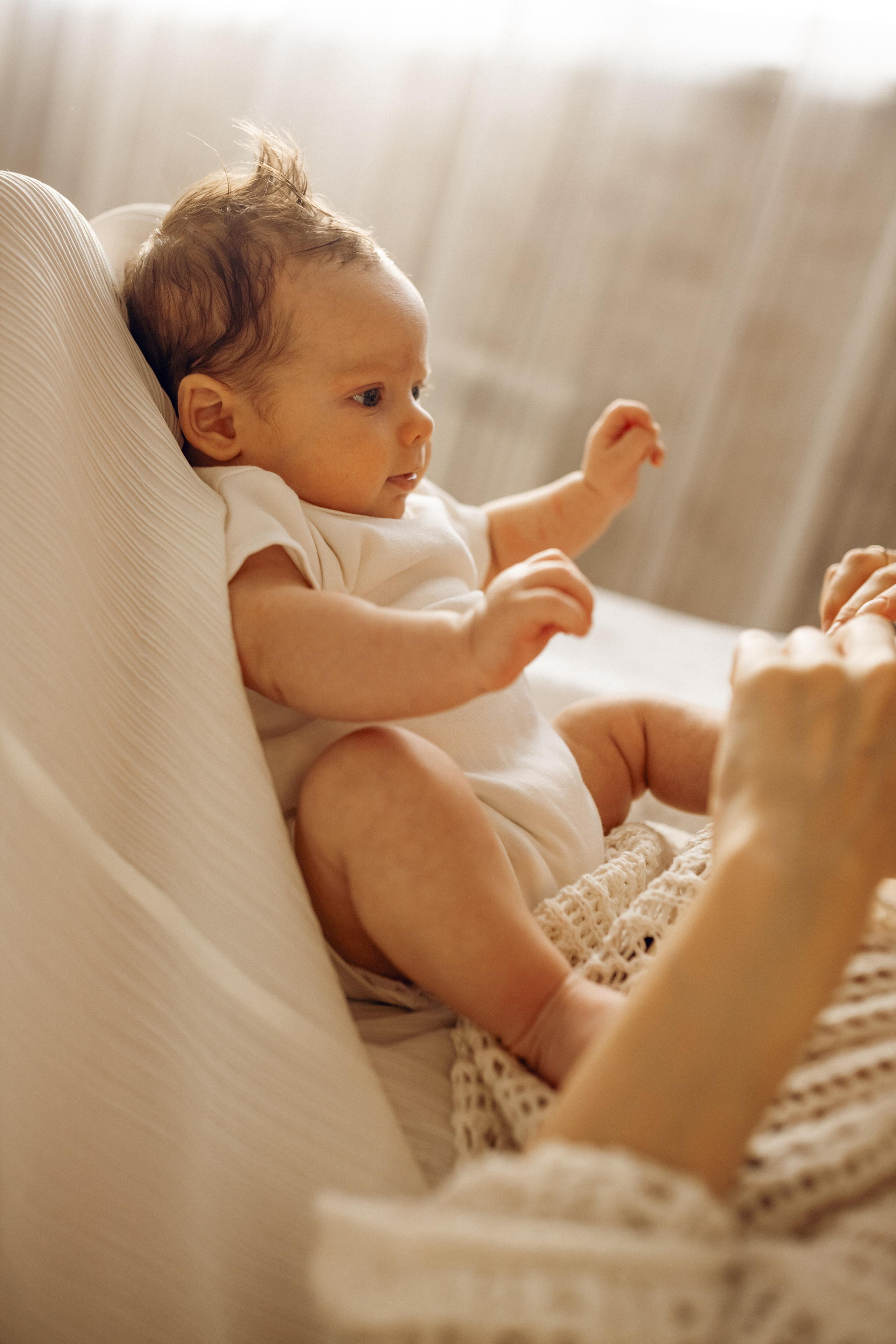 Семейная фотосессия дома с двумя детьми Самара. Семейный фотограф в Самаре Елена Ефимова