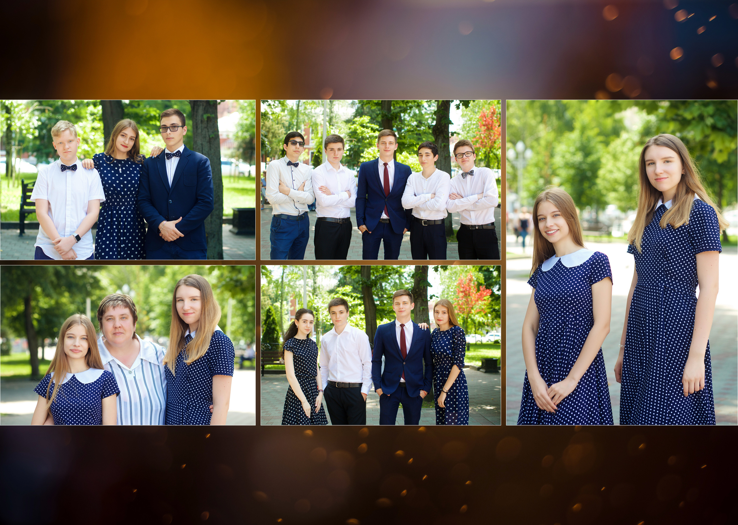Пример школьного альбома на 20 разворотов. Профессиональный фотограф в Краснодаре Виталий Васькович