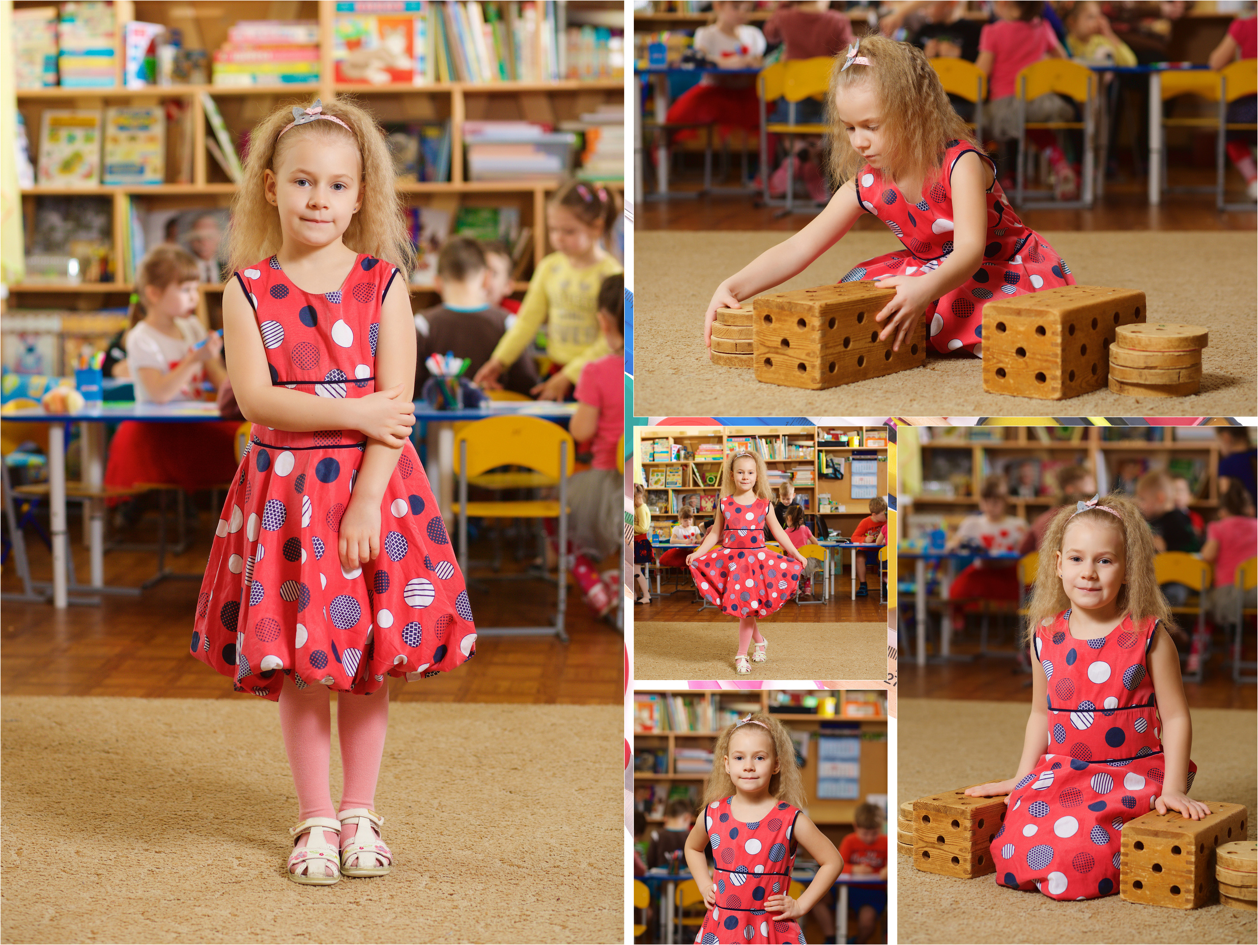 Пример альбома для детского сада на 4 разворота. Профессиональный фотограф в Краснодаре Виталий Васькович