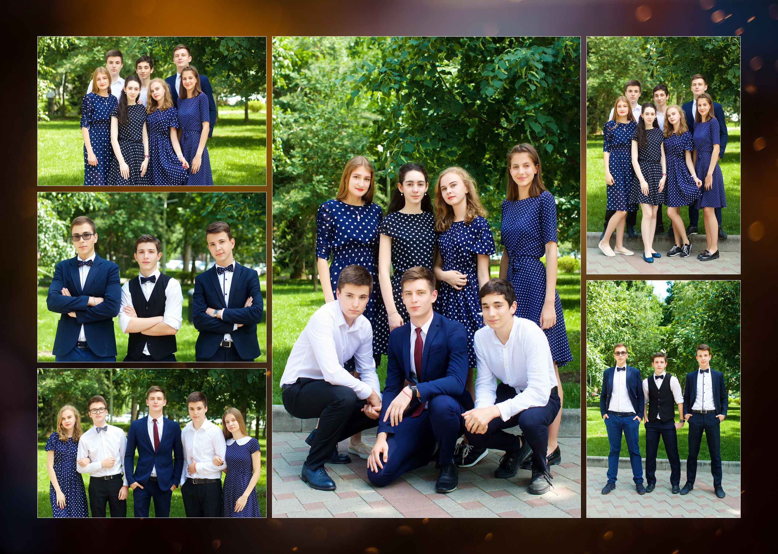 Пример школьного альбома на 20 разворотов. Профессиональный фотограф в Краснодаре Виталий Васькович