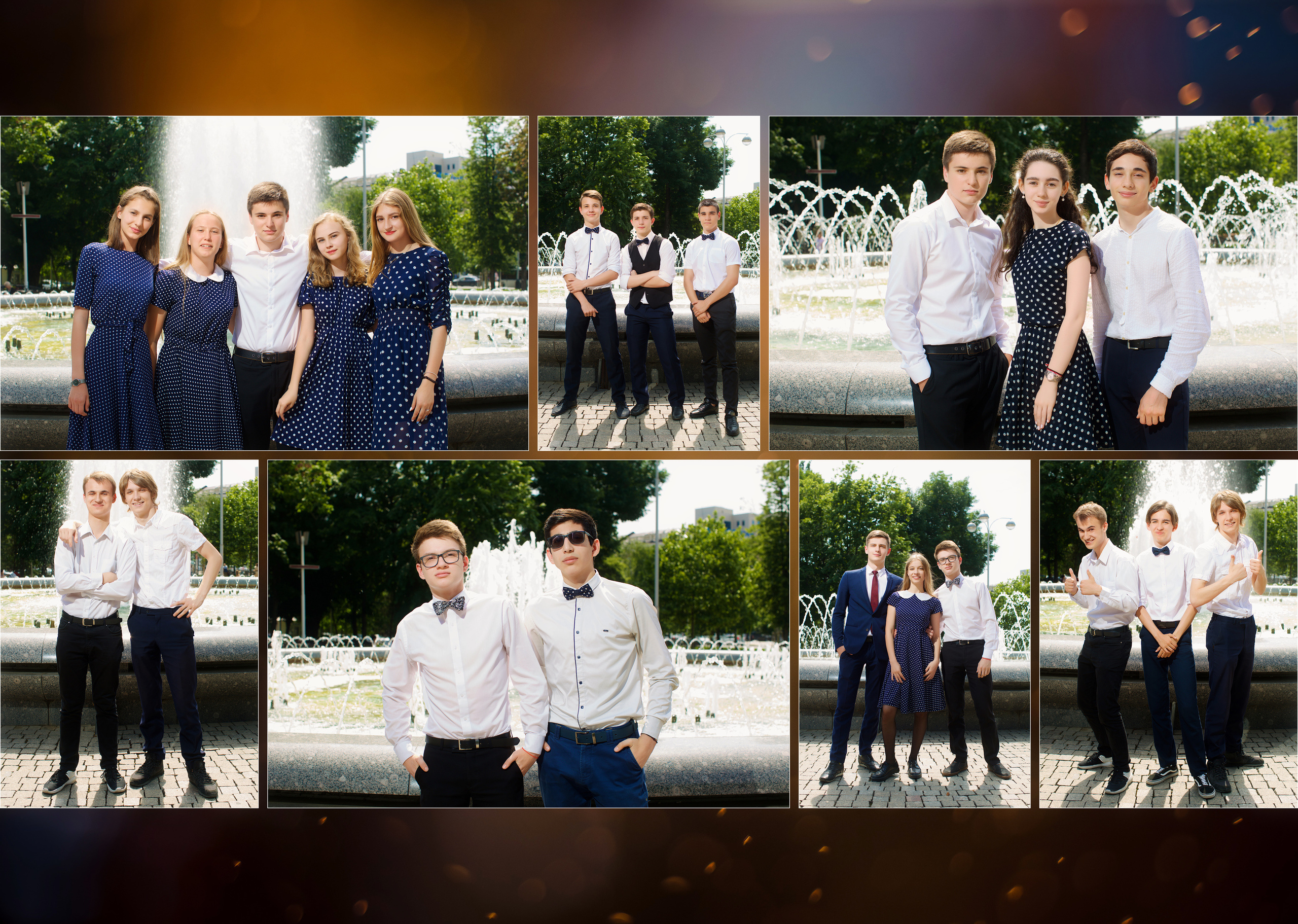 Пример школьного альбома на 20 разворотов. Профессиональный фотограф в Краснодаре Виталий Васькович