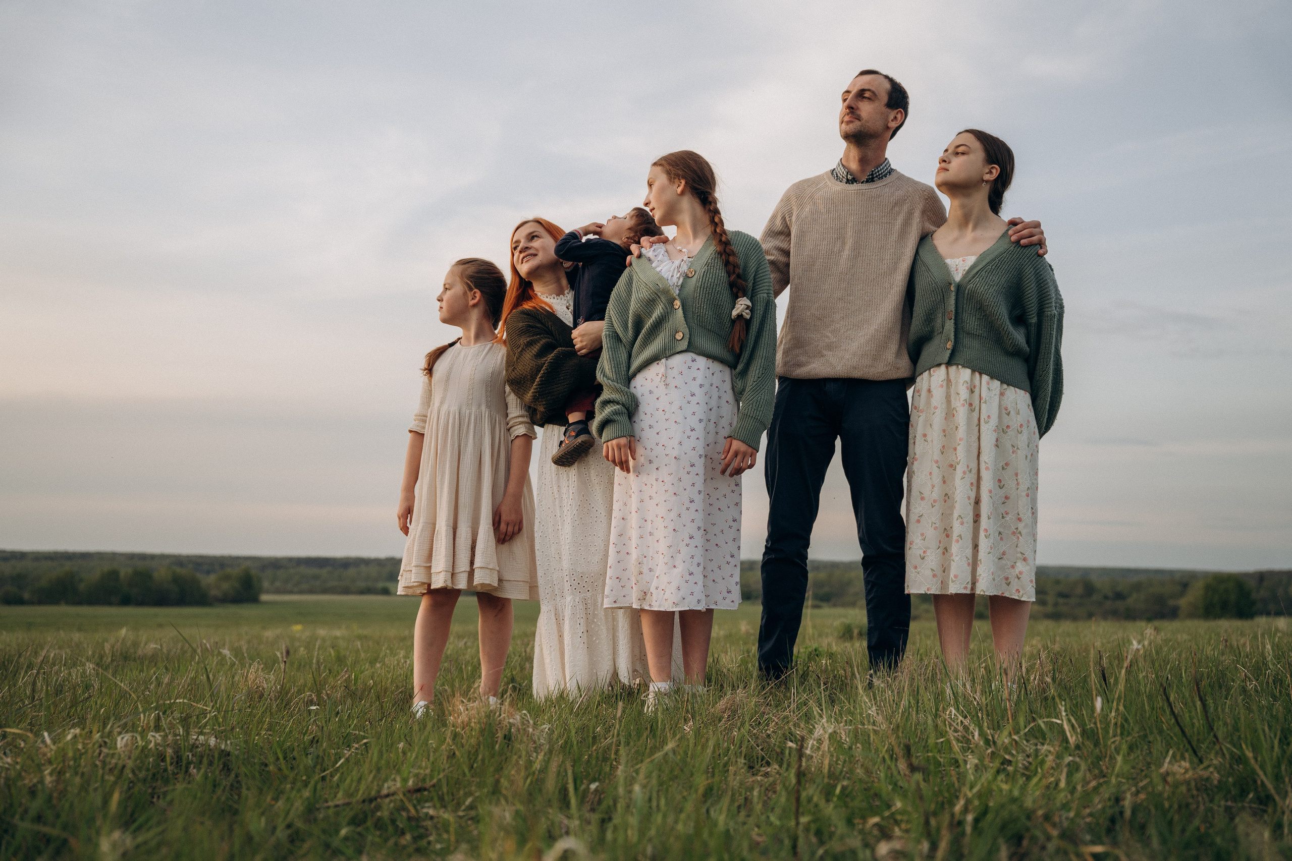 Семья Коломиных. Семейный фотограф в Клину и Москве Елена Храпунова