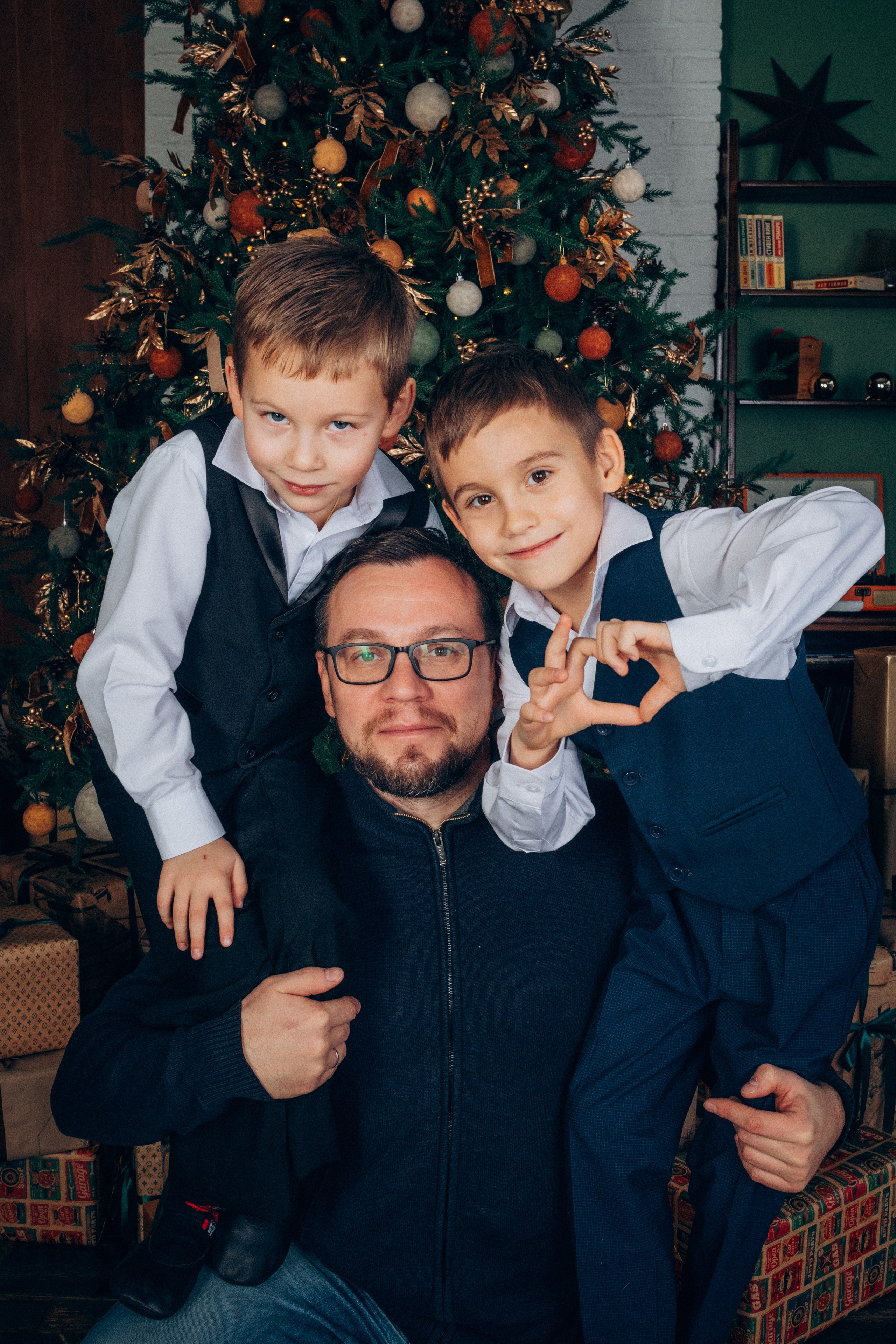 Большая Новогодняя семейная история. Фотограф в Санкт-Петербурге Светлана Арестова