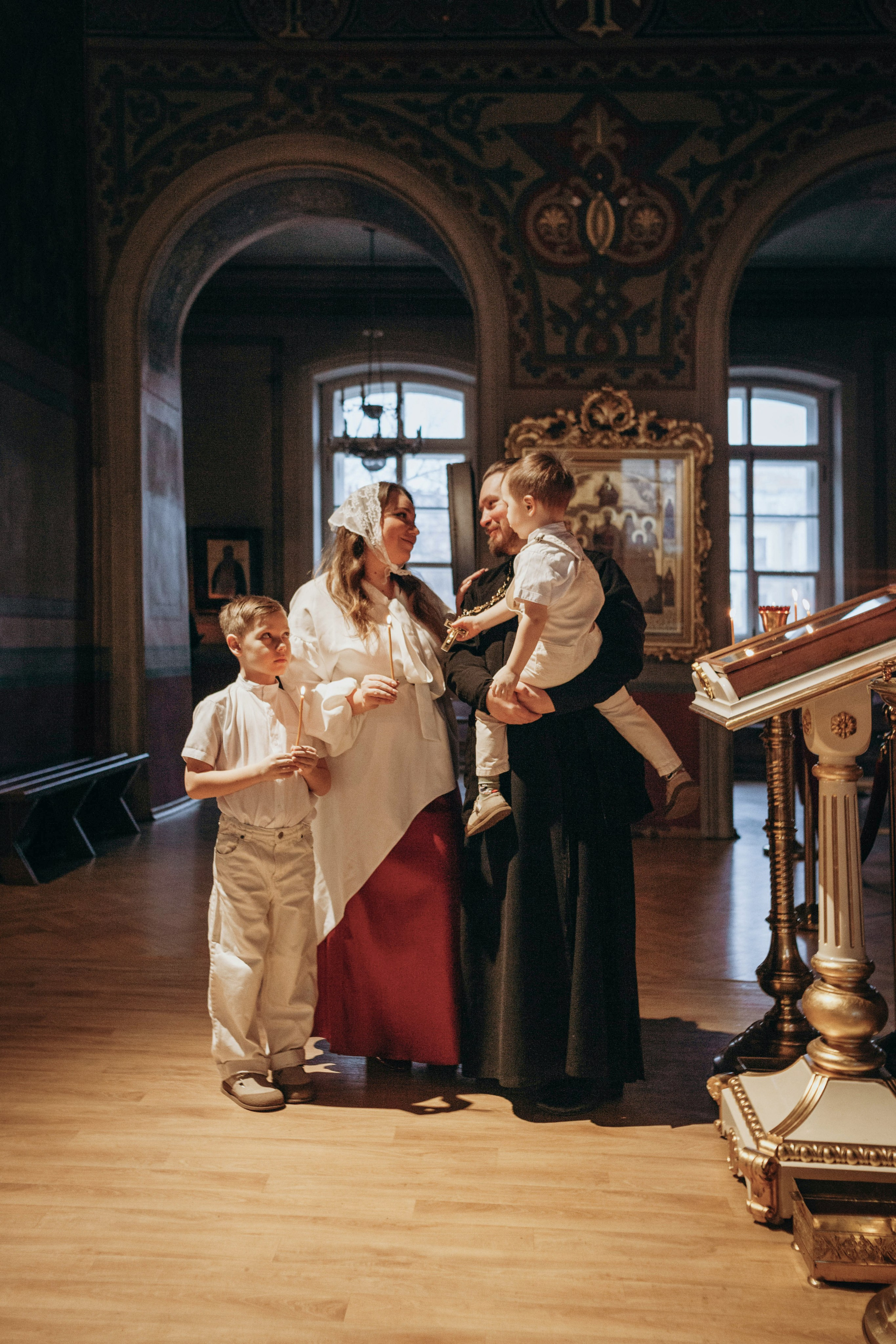 Матушка Екатерина и отец Сергий. Семейный фотограф во Всеволожске и Санкт-Петербурге Юлия Капустина