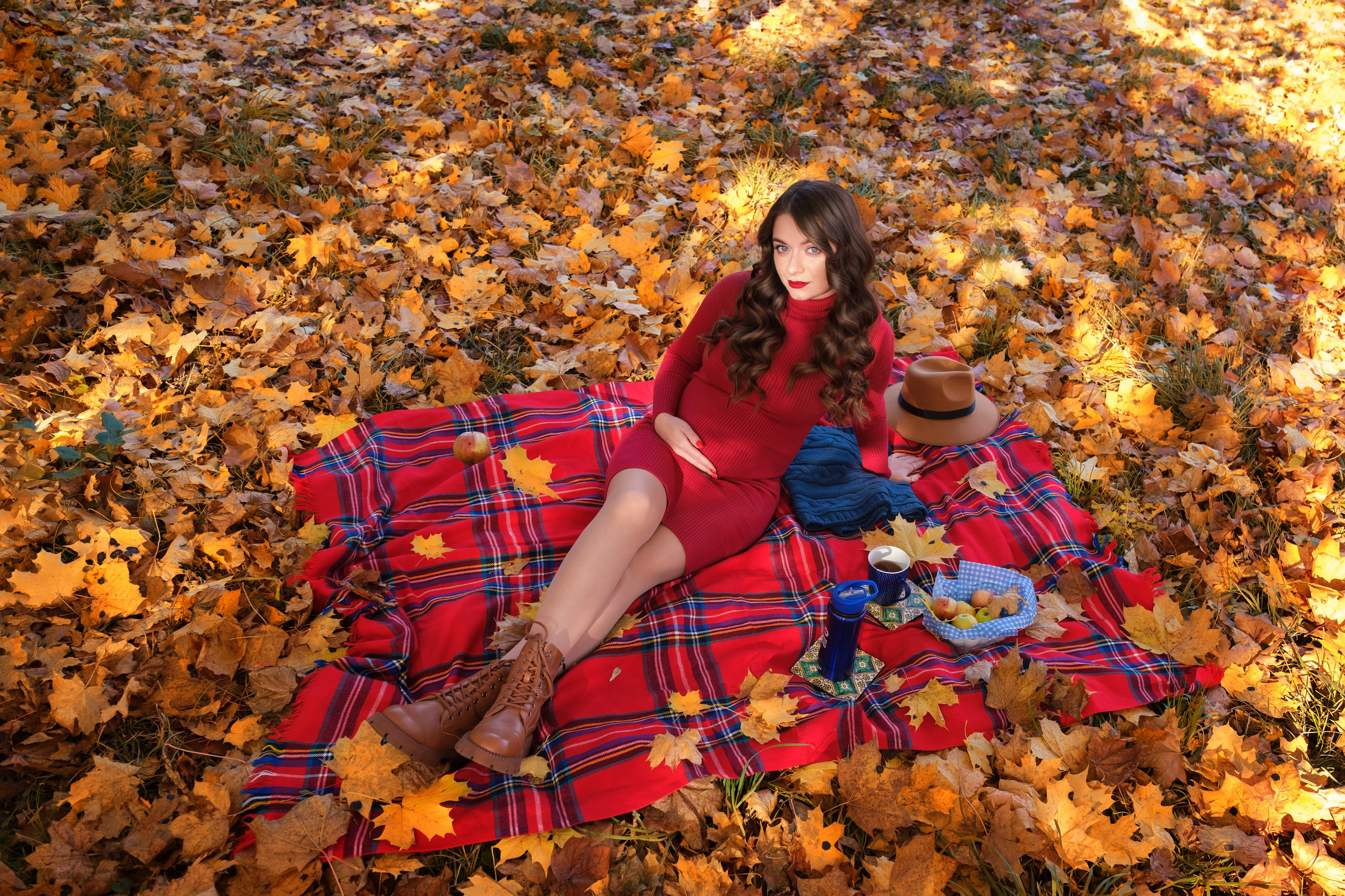 На природе. Фотограф беременности Демочкина Елена